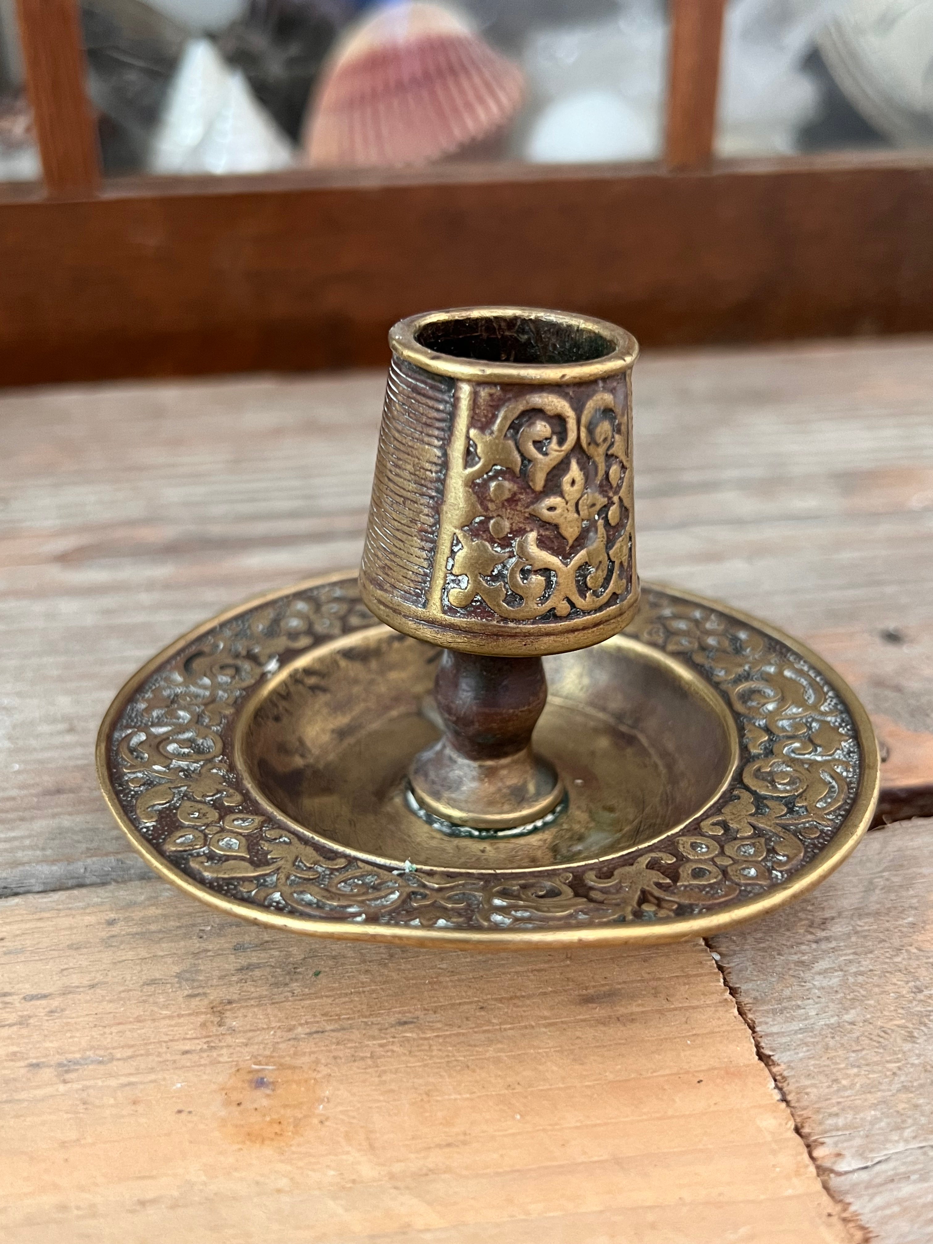 Brass sconce