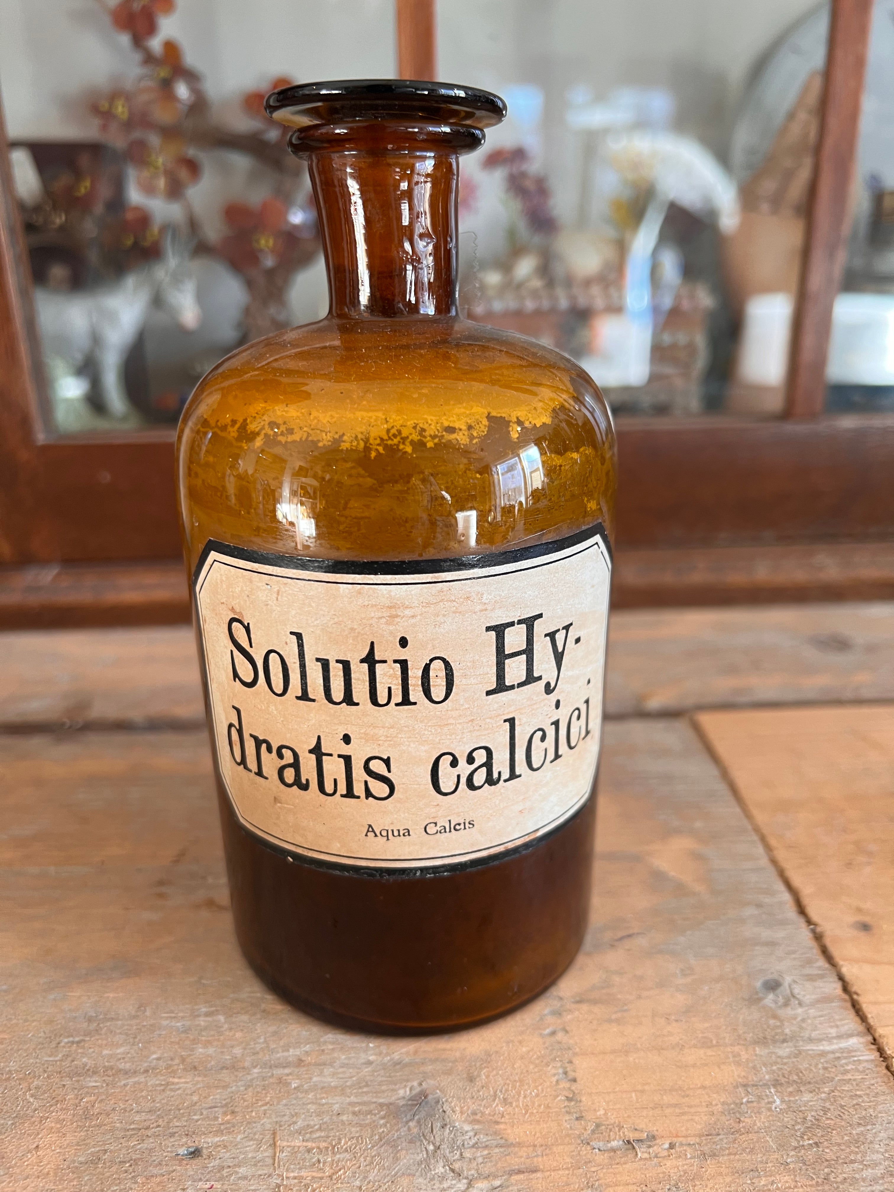 Apothekersfles Solutio HY - dratis calcici