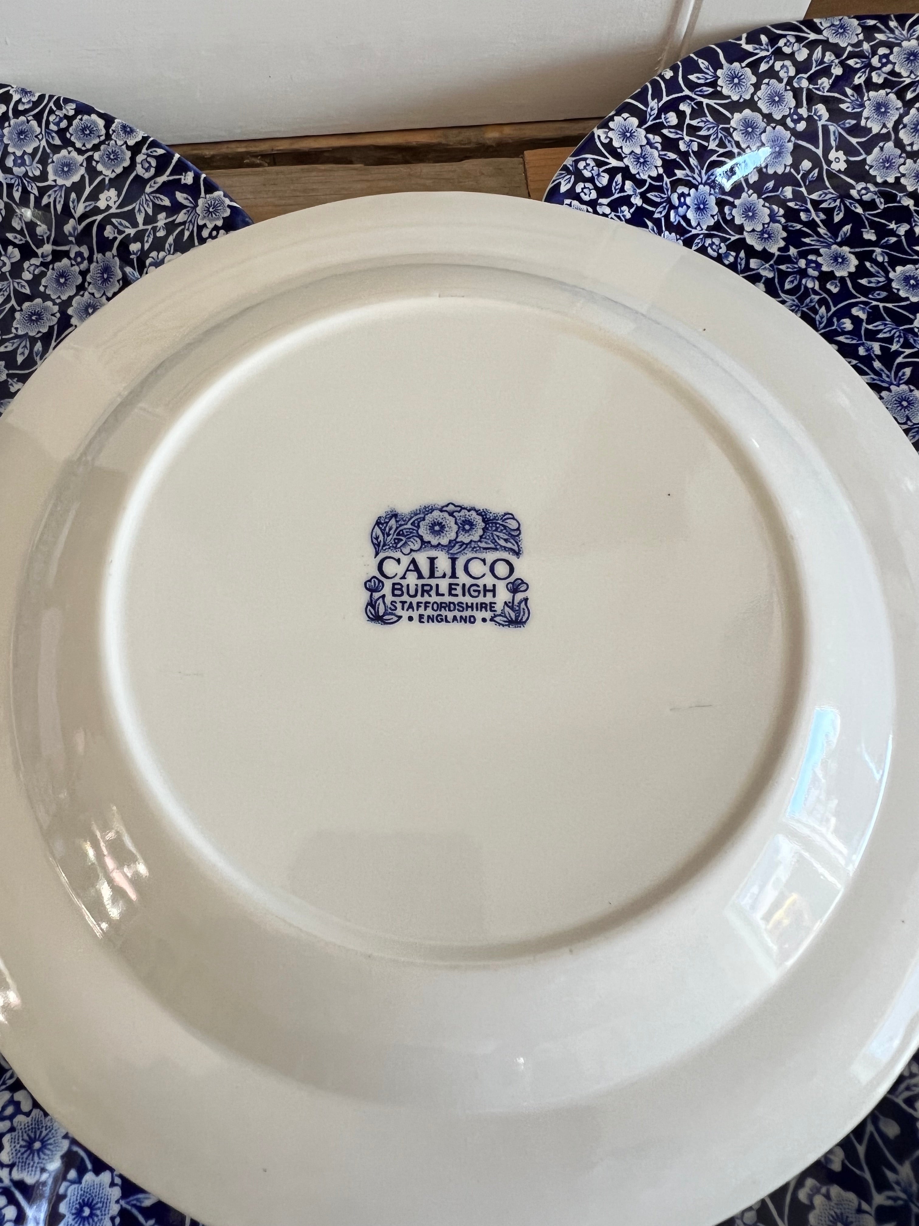Calico Burleigh dinerbord