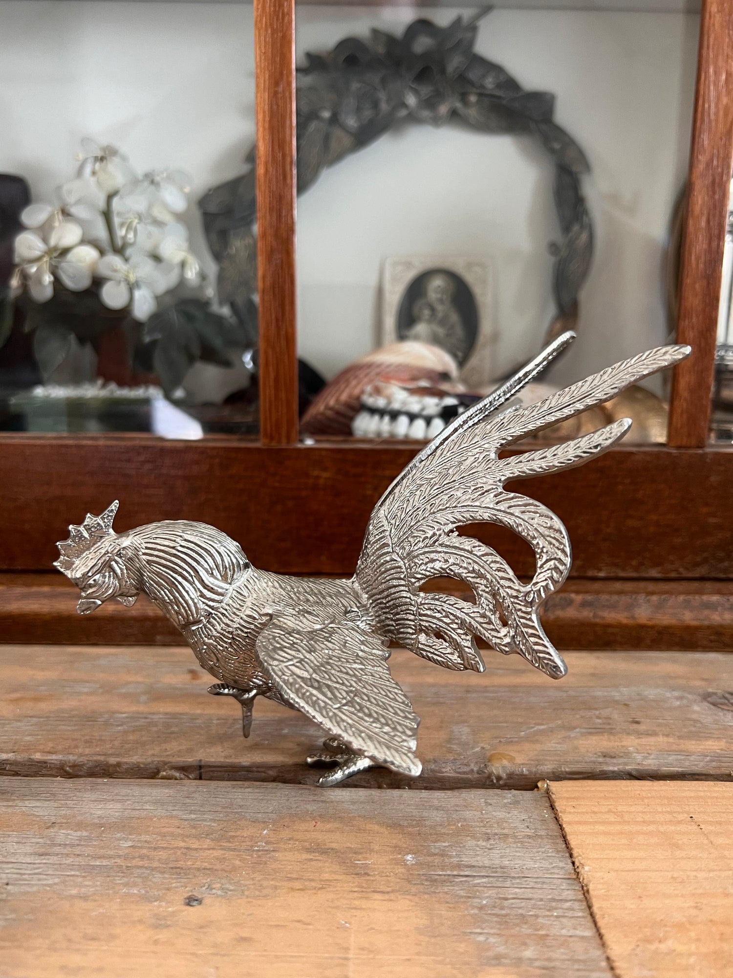 Rooster table piece