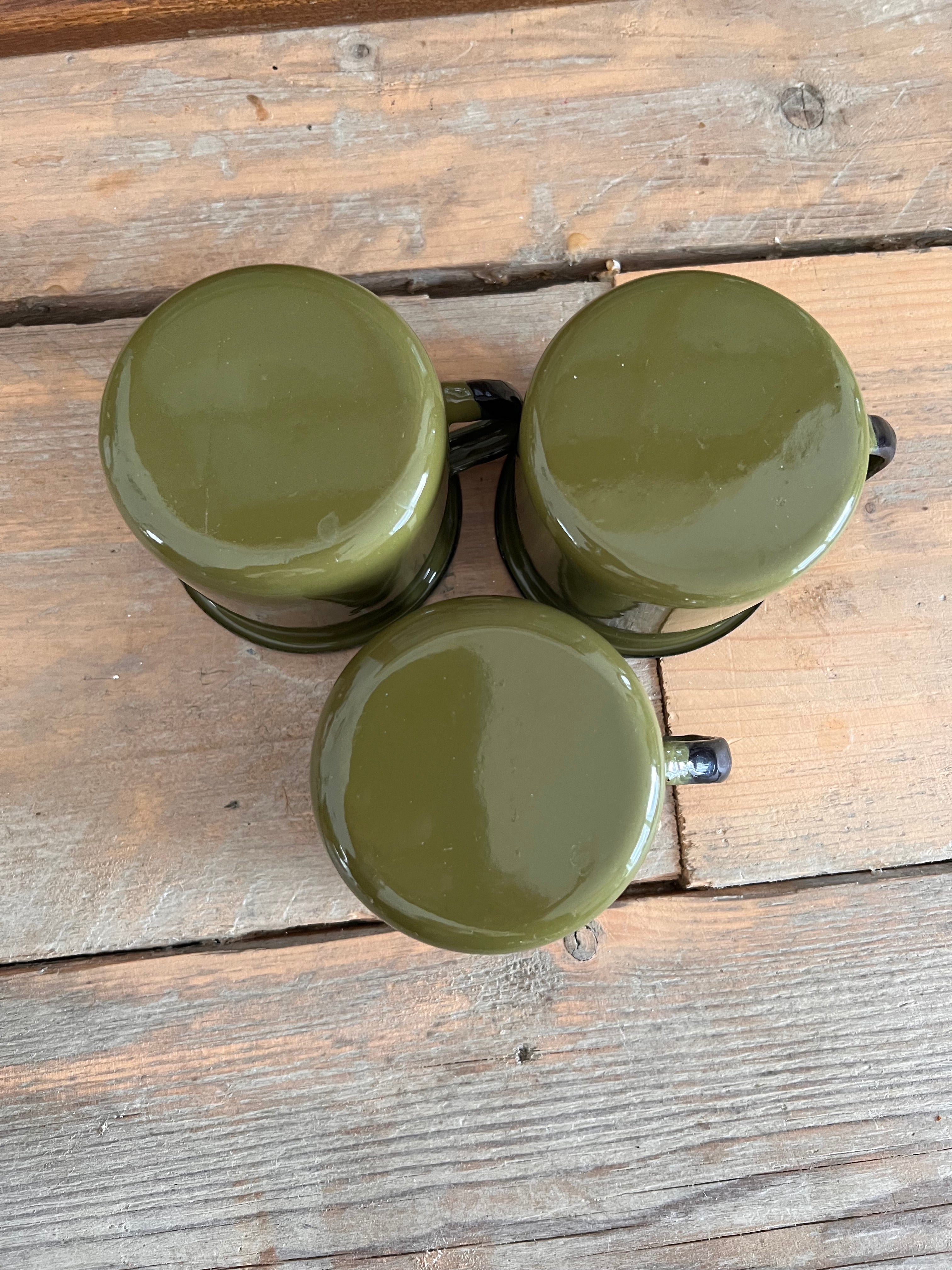 Emaille militaire beker