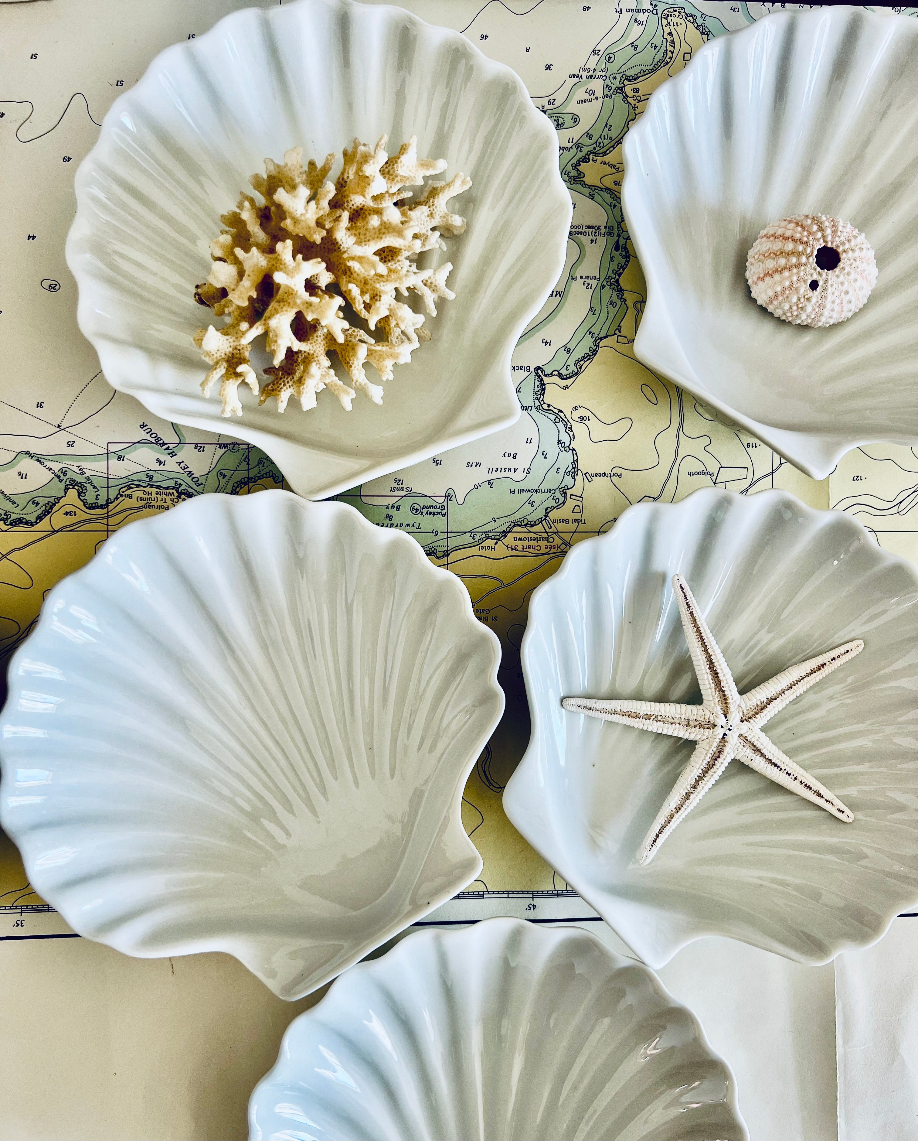Schelpbordje Porcelaine Tradition CNP France