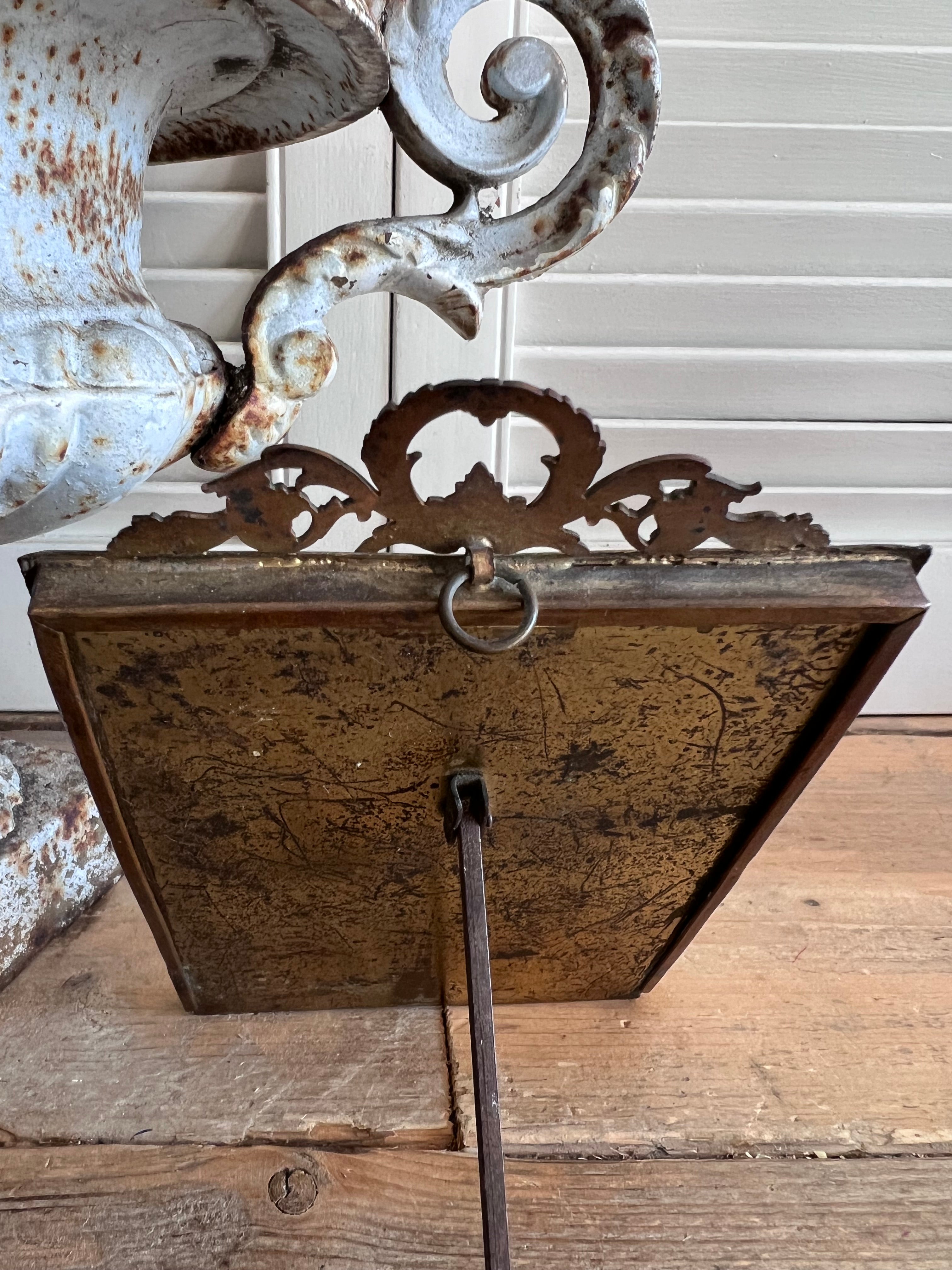 Franse fotolijst met vintage afbeelding vinkjes