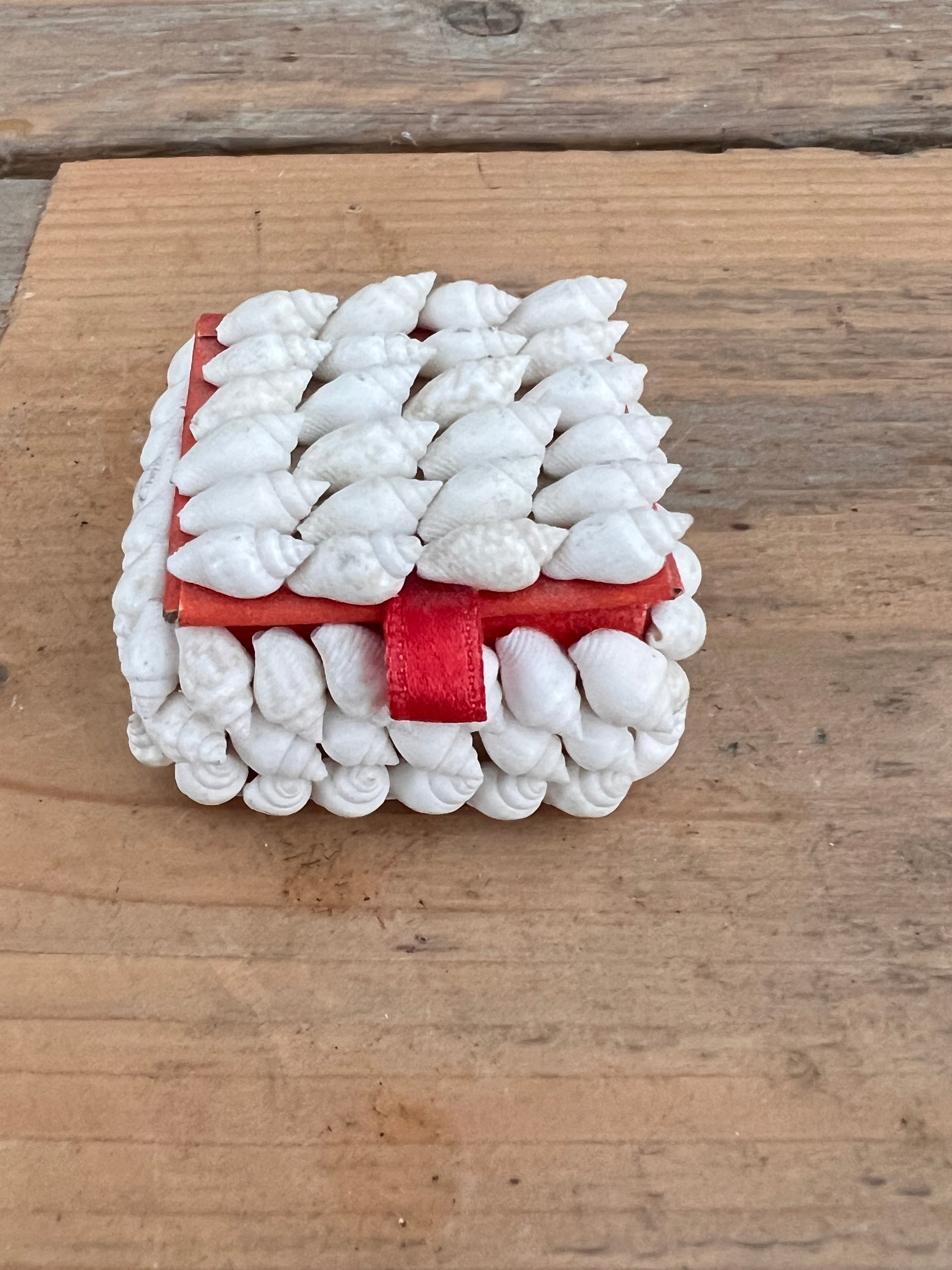 Schelpen opbergdoosje