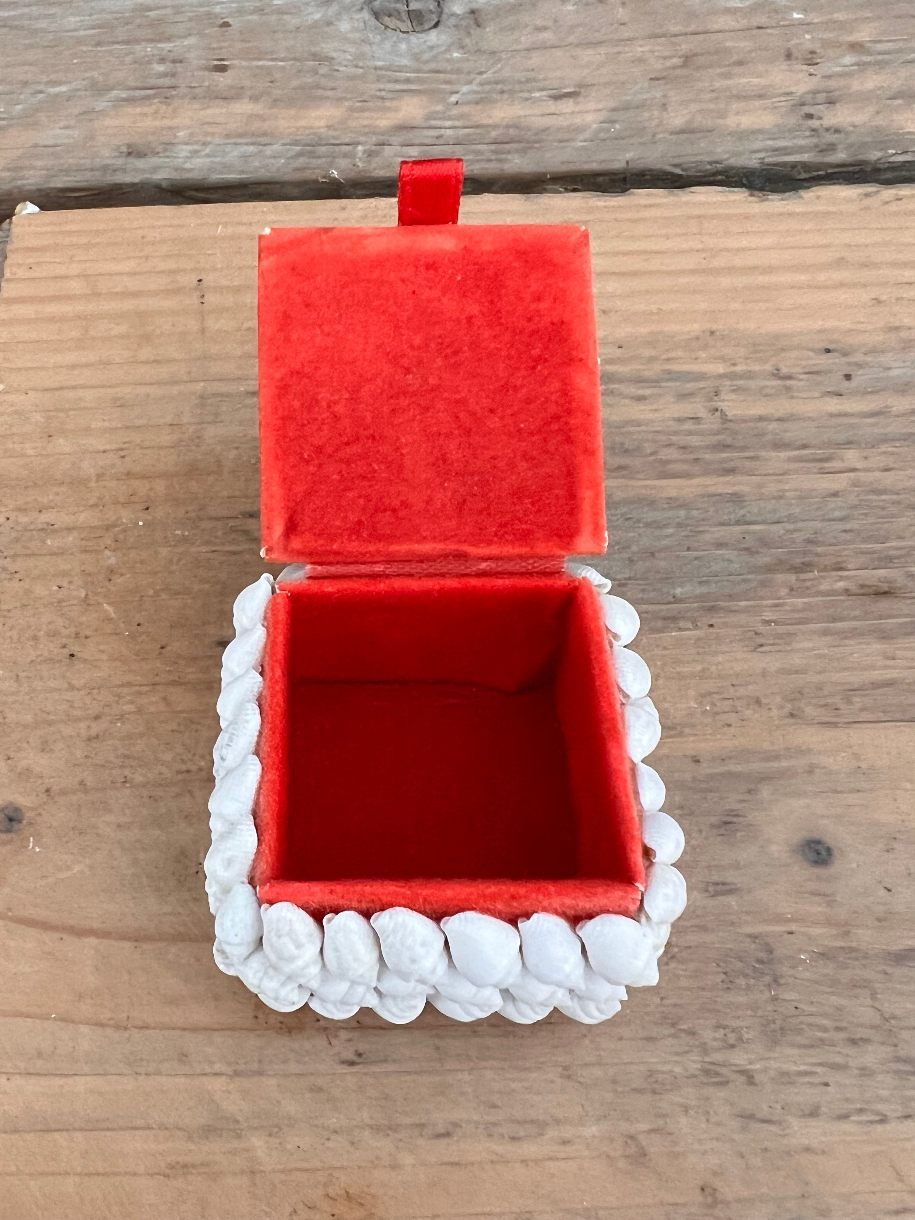 Schelpen opbergdoosje