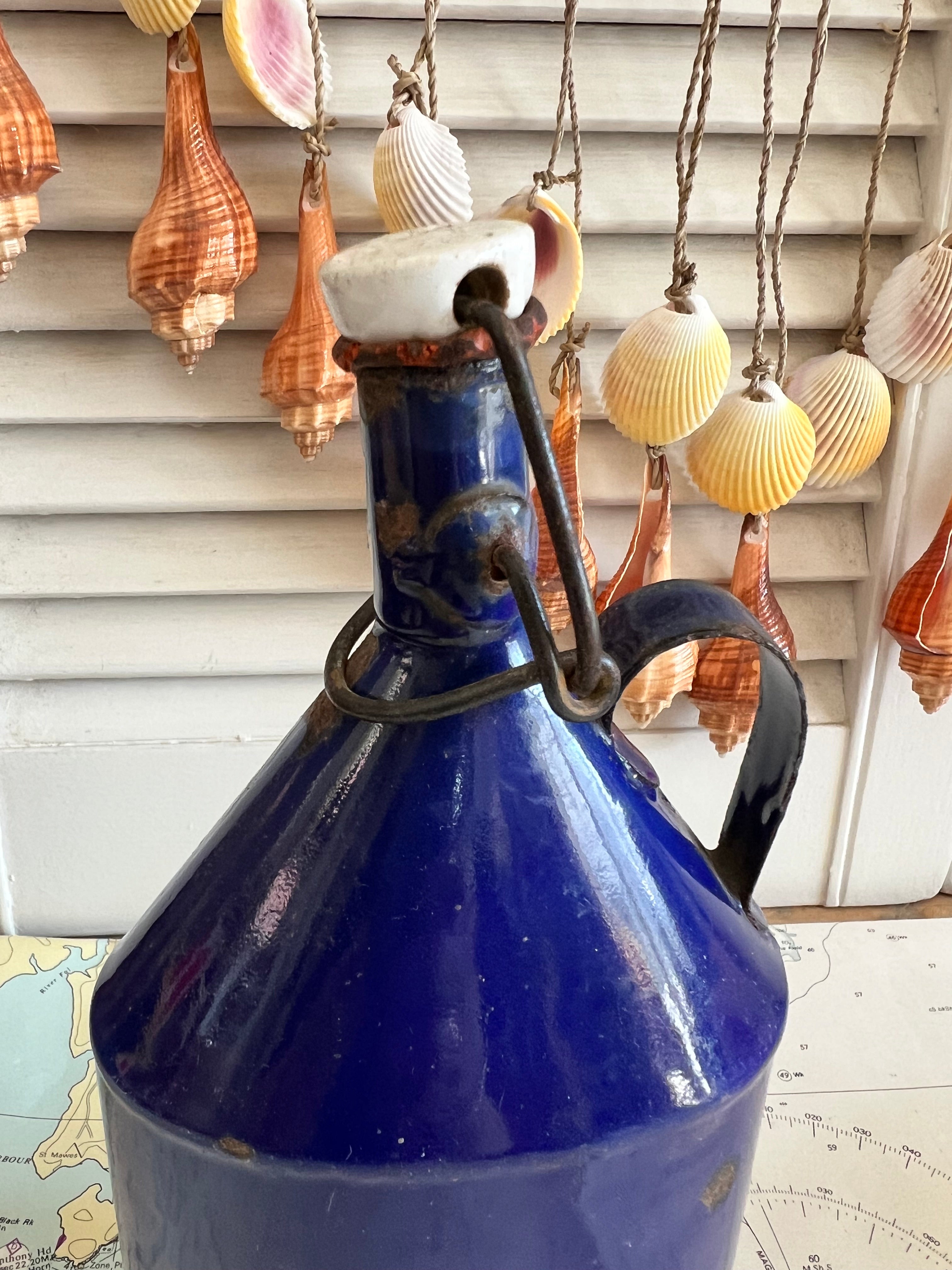 Vintage veldfles emaille S