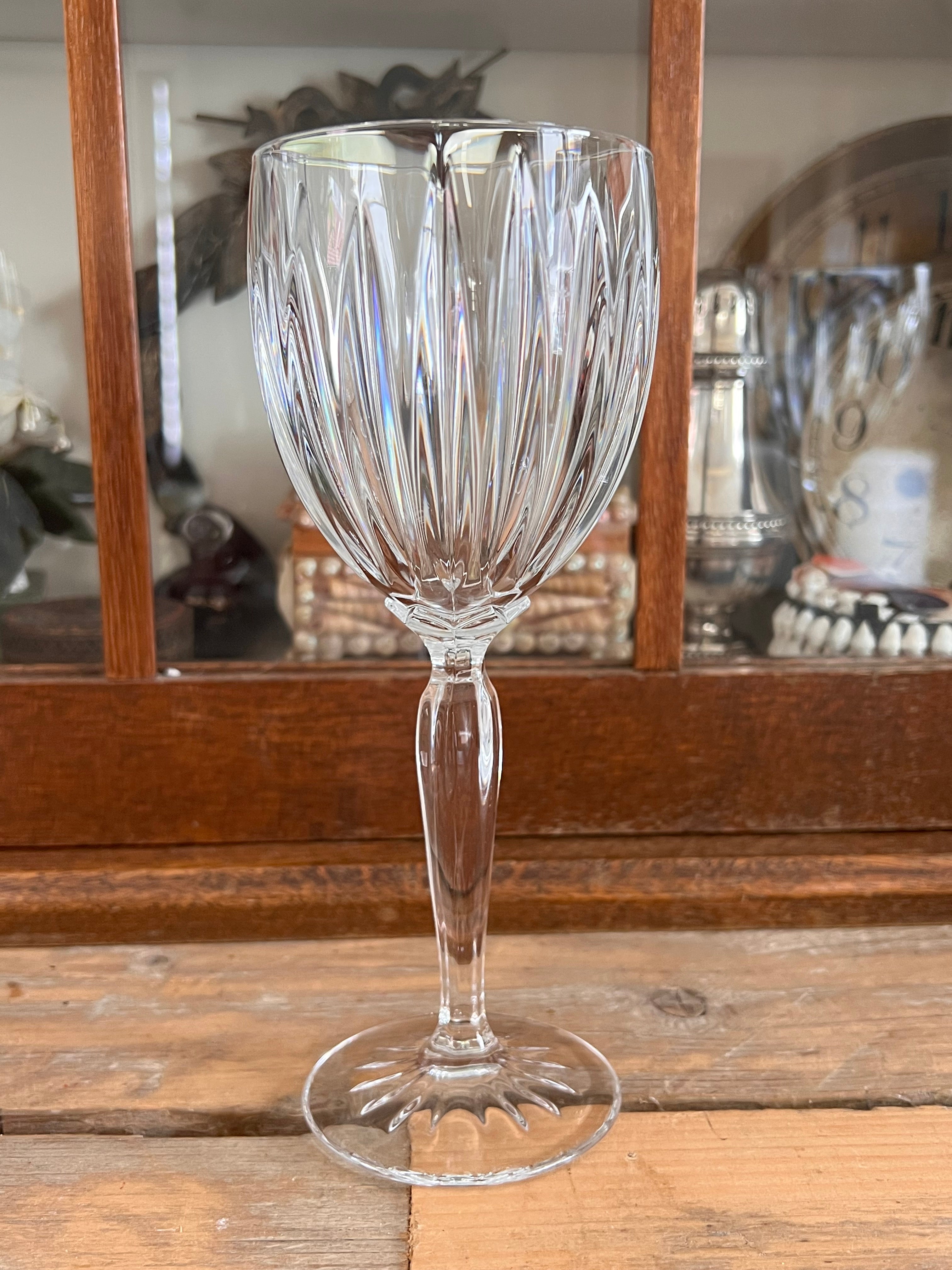 Vintage wijnglazen Crystal d&