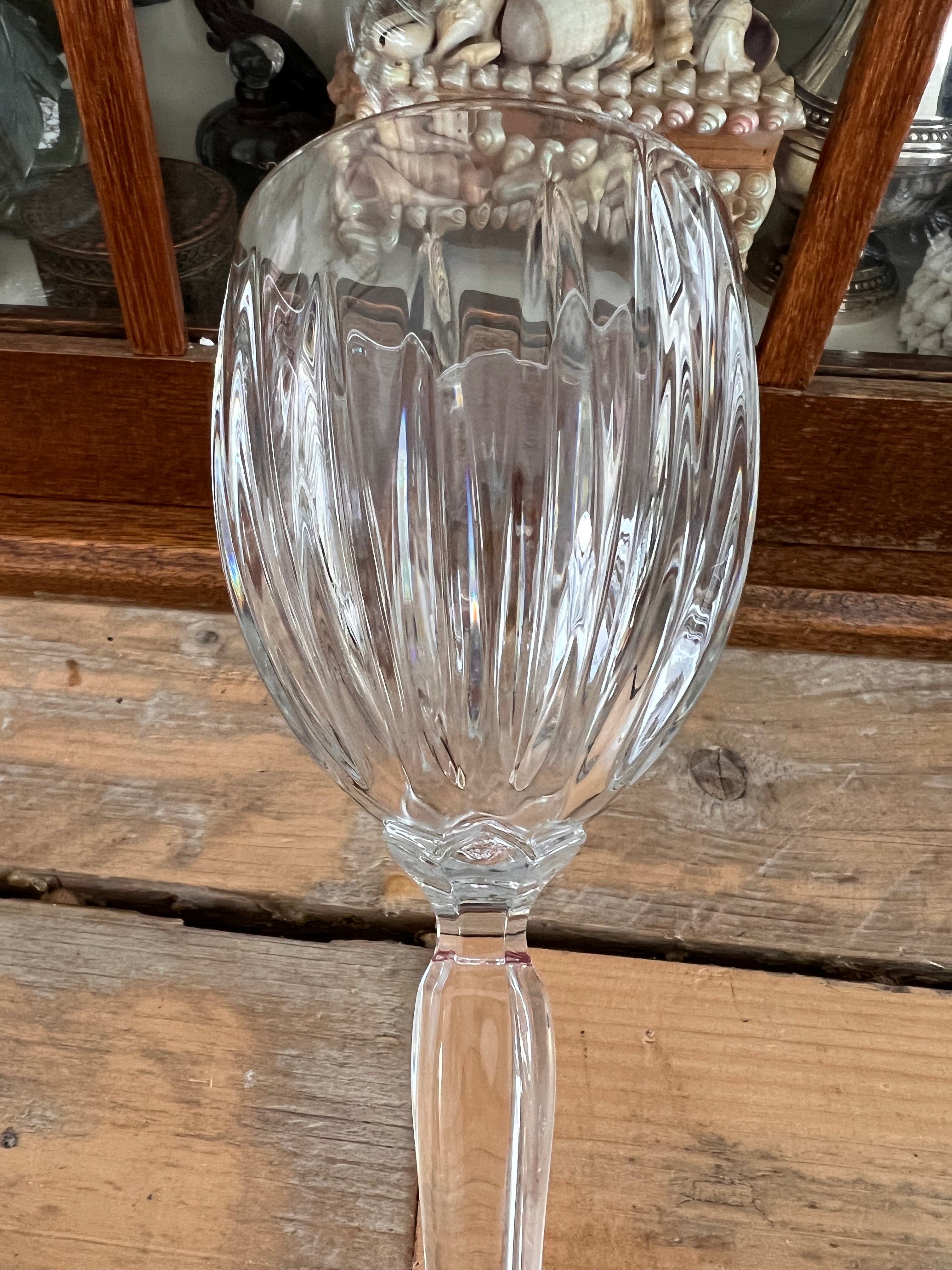 Vintage wijnglazen Crystal d&