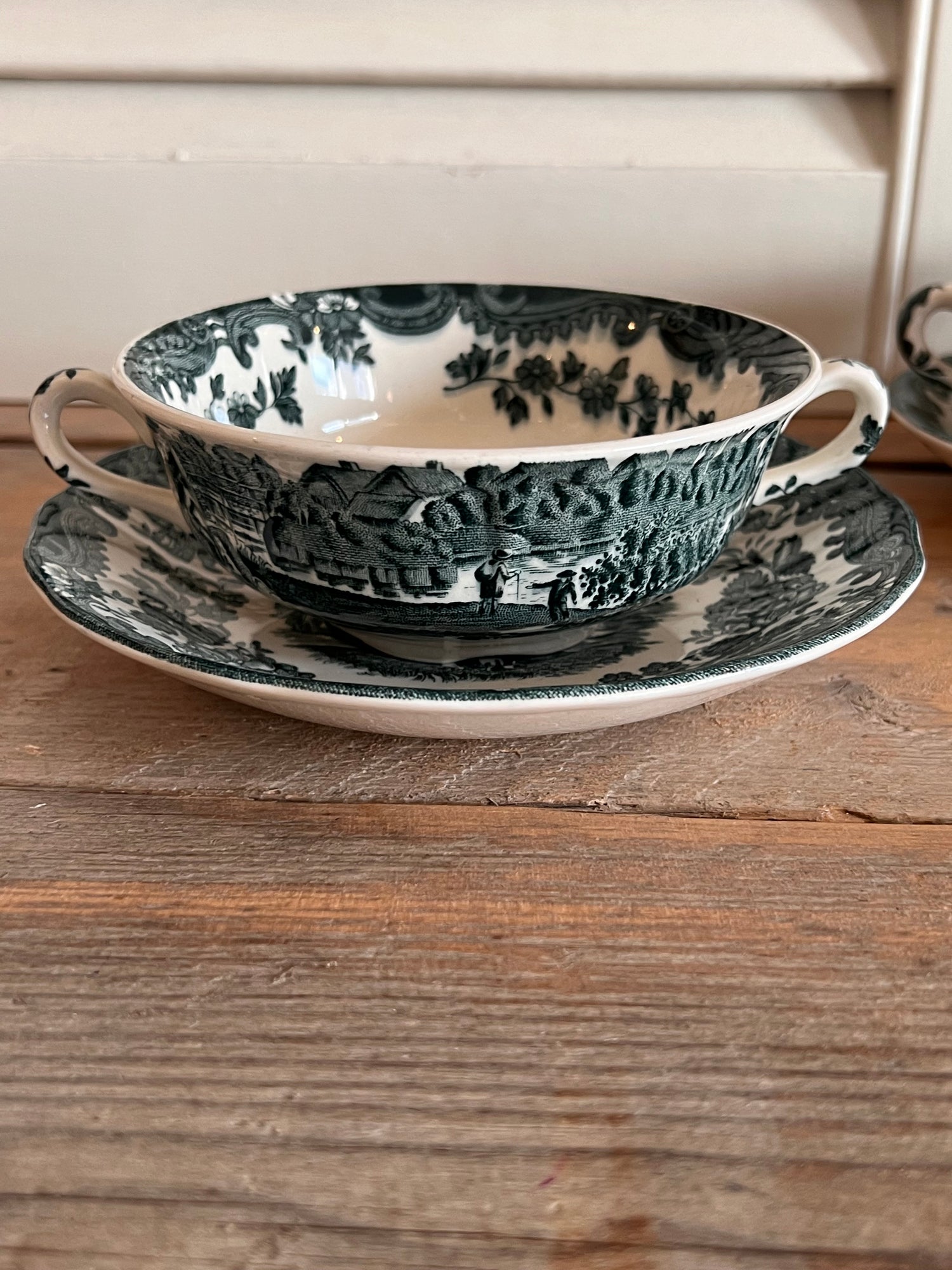 Soepkommen Avon Scenes petrol