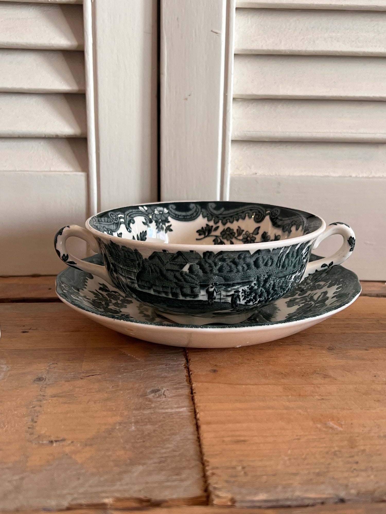 Soepkommen Avon Scenes petrol