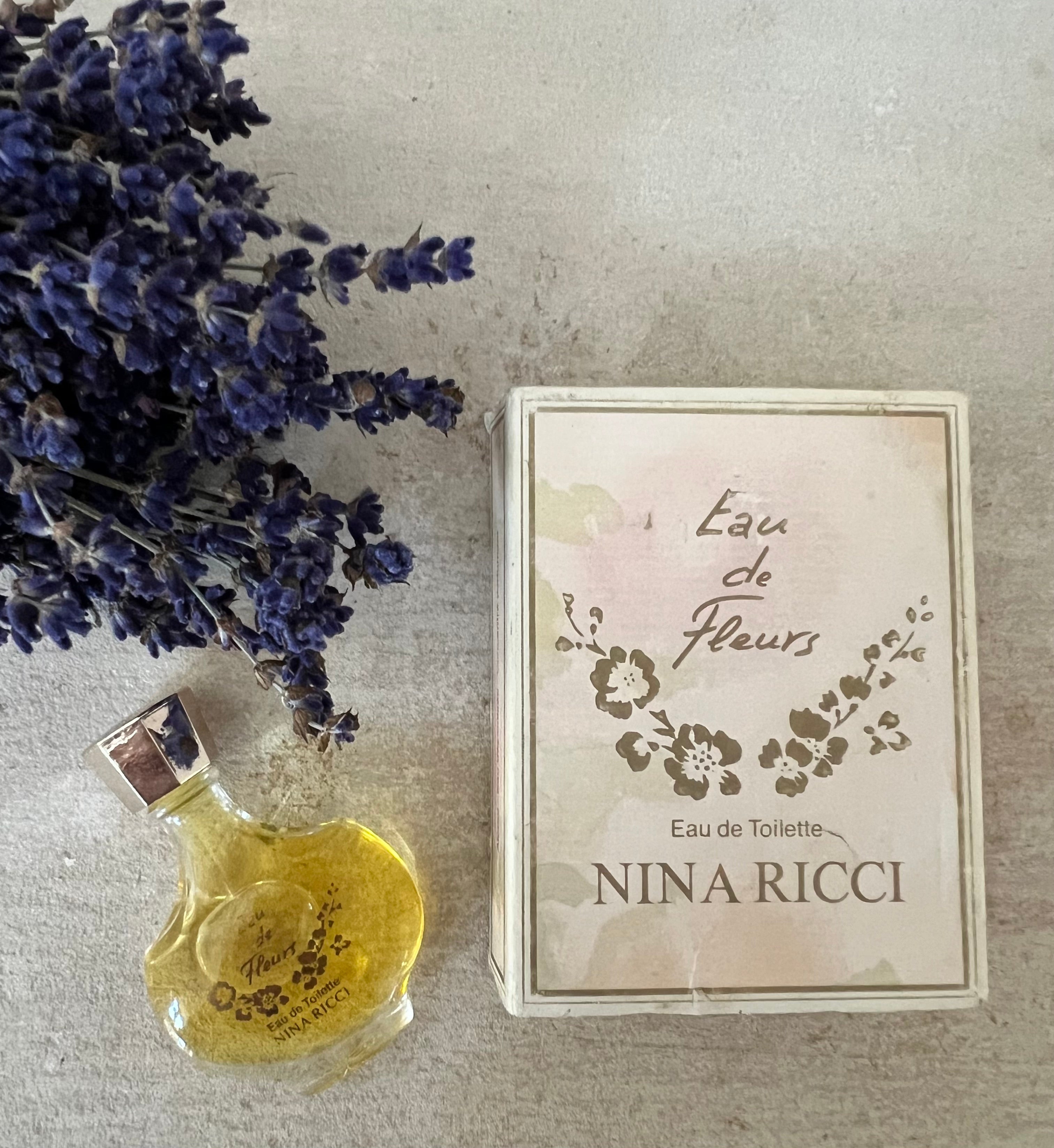 Miniatuur parfumflesje Eau de Fleurs Nina Ricci