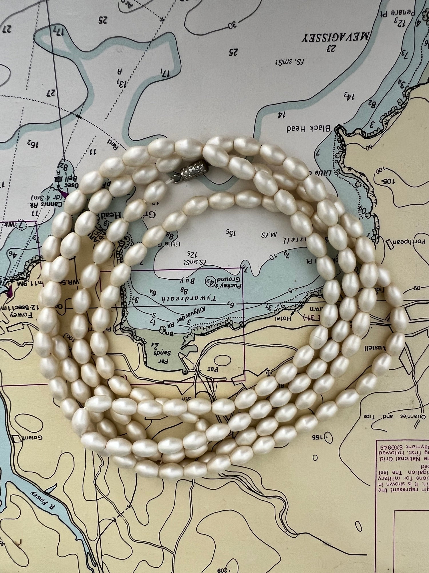 Zoetwater parelketting