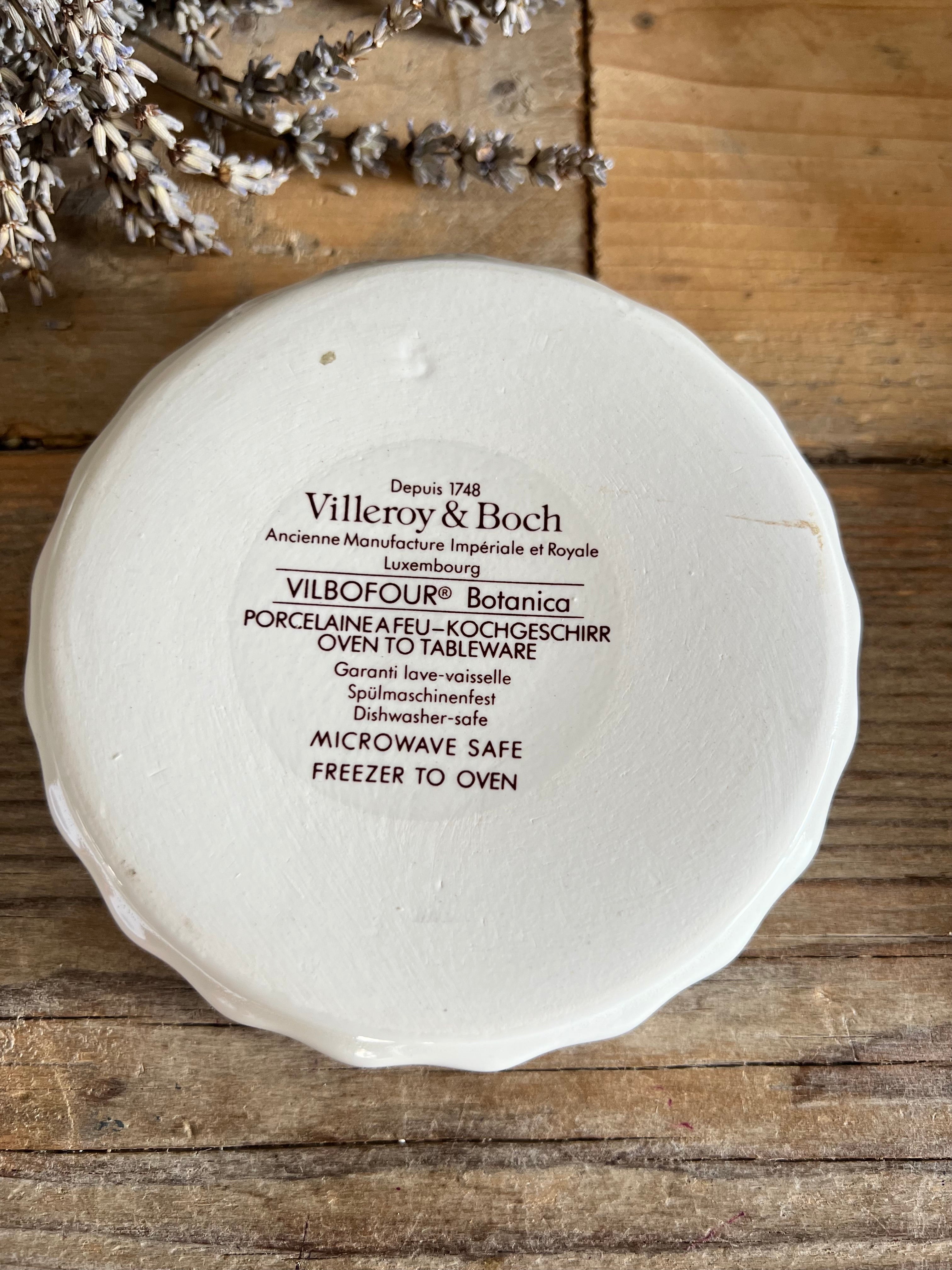 Villeroy & Boch Botanica ovenschaaltje vaccinium vitis idaea