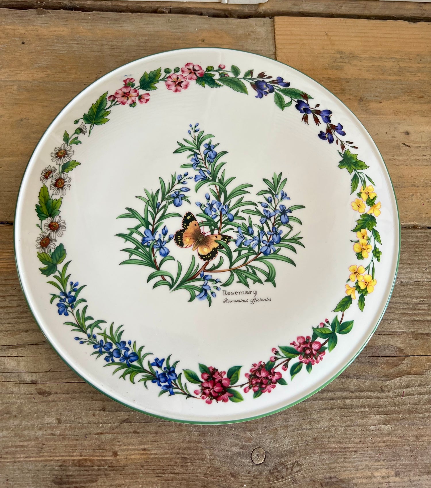 Royal Worchester Herbs taartplateau