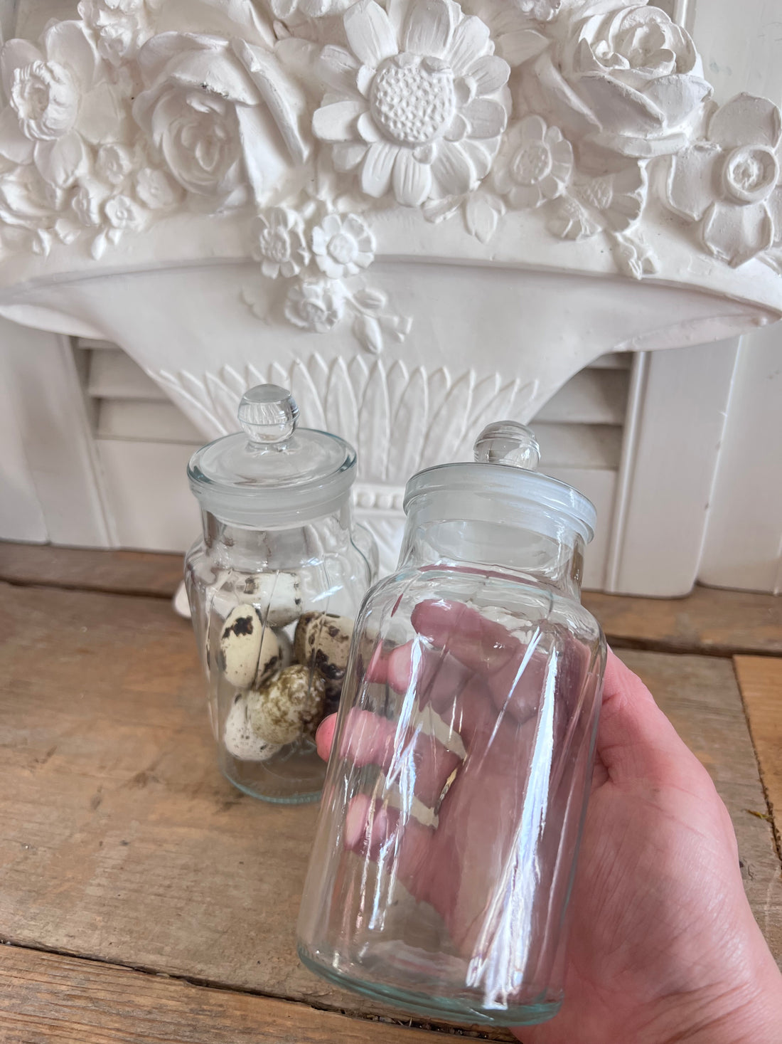 Vintage Ravenhead Voorraadpotje "Swirl" | Retro Keukenaccessoire