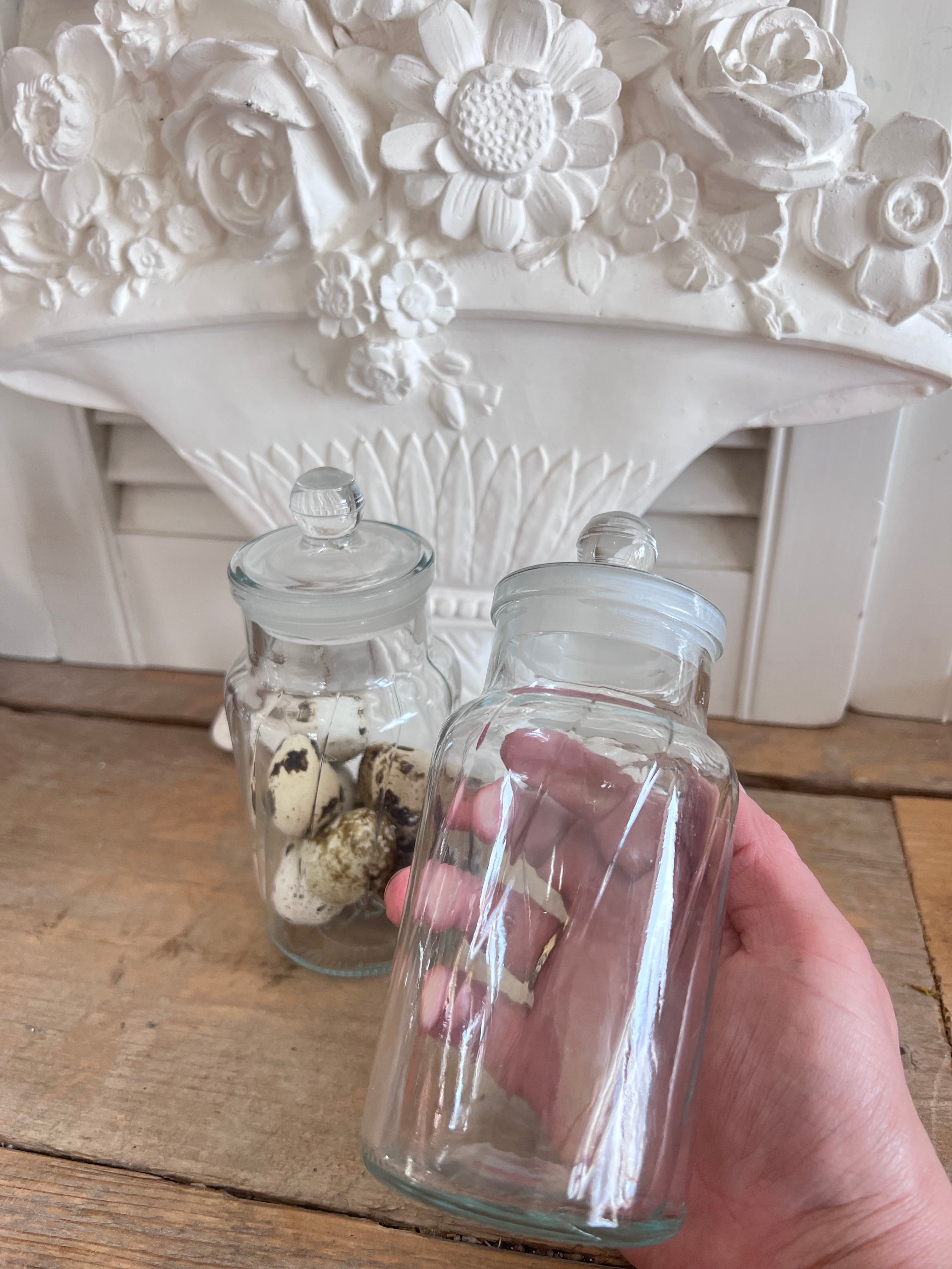 Vintage Ravenhead Voorraadpotje "Swirl" | Retro Keukenaccessoire