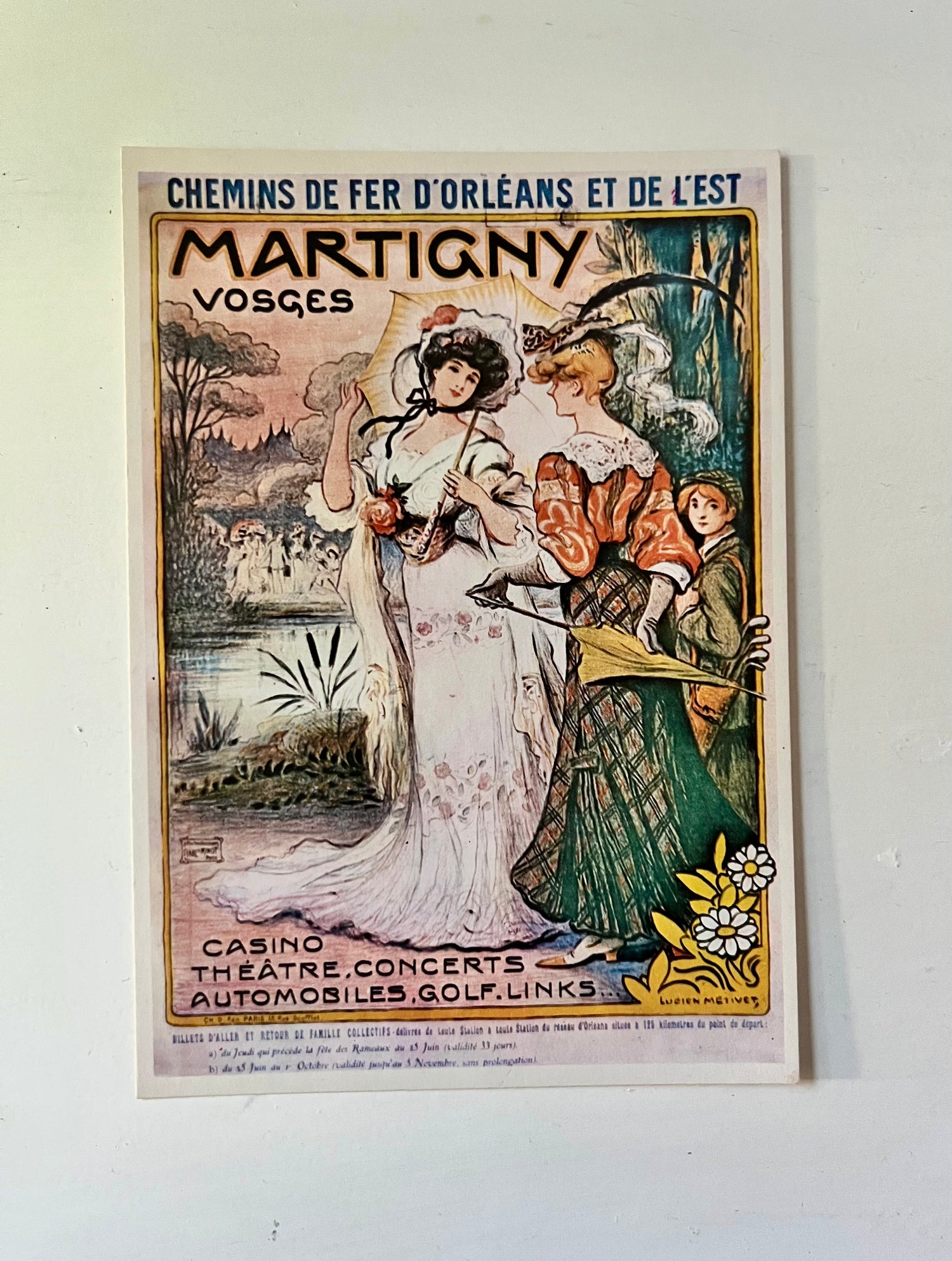 Set ansichtkaarten Franse vakantiebestemmingen