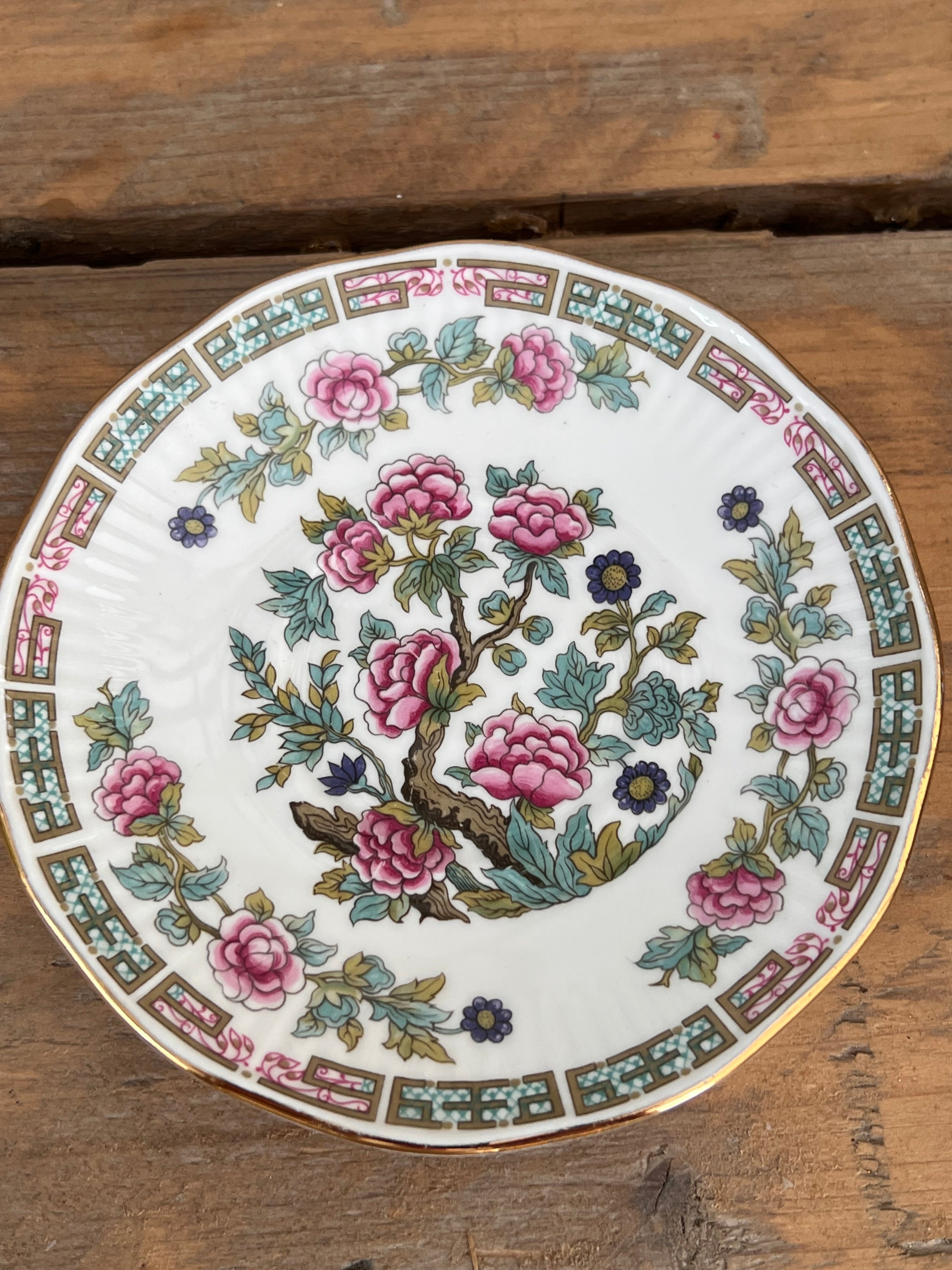 Elisabethan cup and saucer Indian Tree