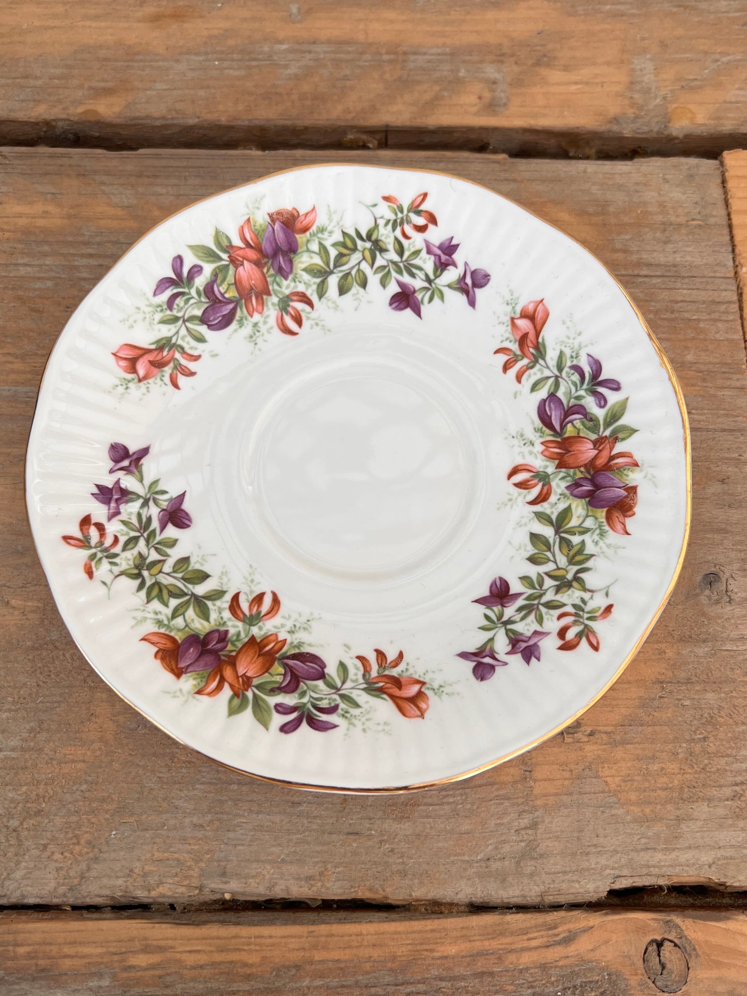 Cup and saucer Wild Flowers
