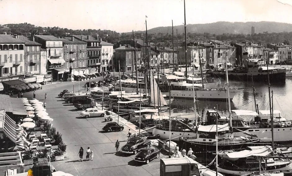Saint Tropez, toen de vissers de haven nog kleur gaven......