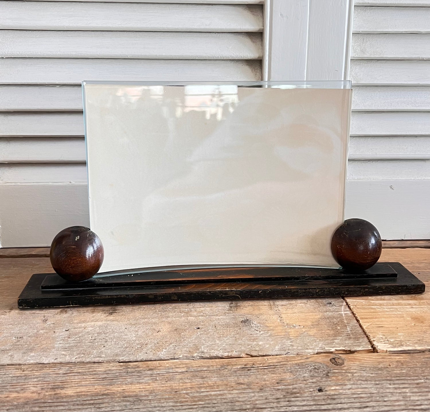 Art Deco fotolijst, vintage fotolijst hout, houten fotolijst glas, Art Deco decoratie, prent weekdieren 1912, authentieke vintage poster, historische prent weekdieren, vintage interieur accessoires, nautische kunst, kunst uit 1912.