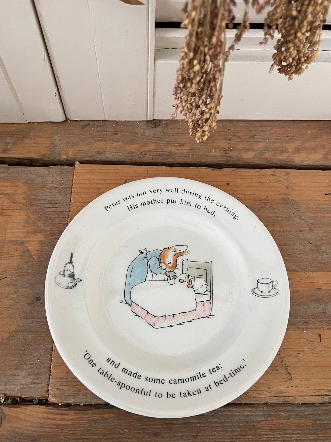 Peter Rabbit ontbijtbord Wedgwood