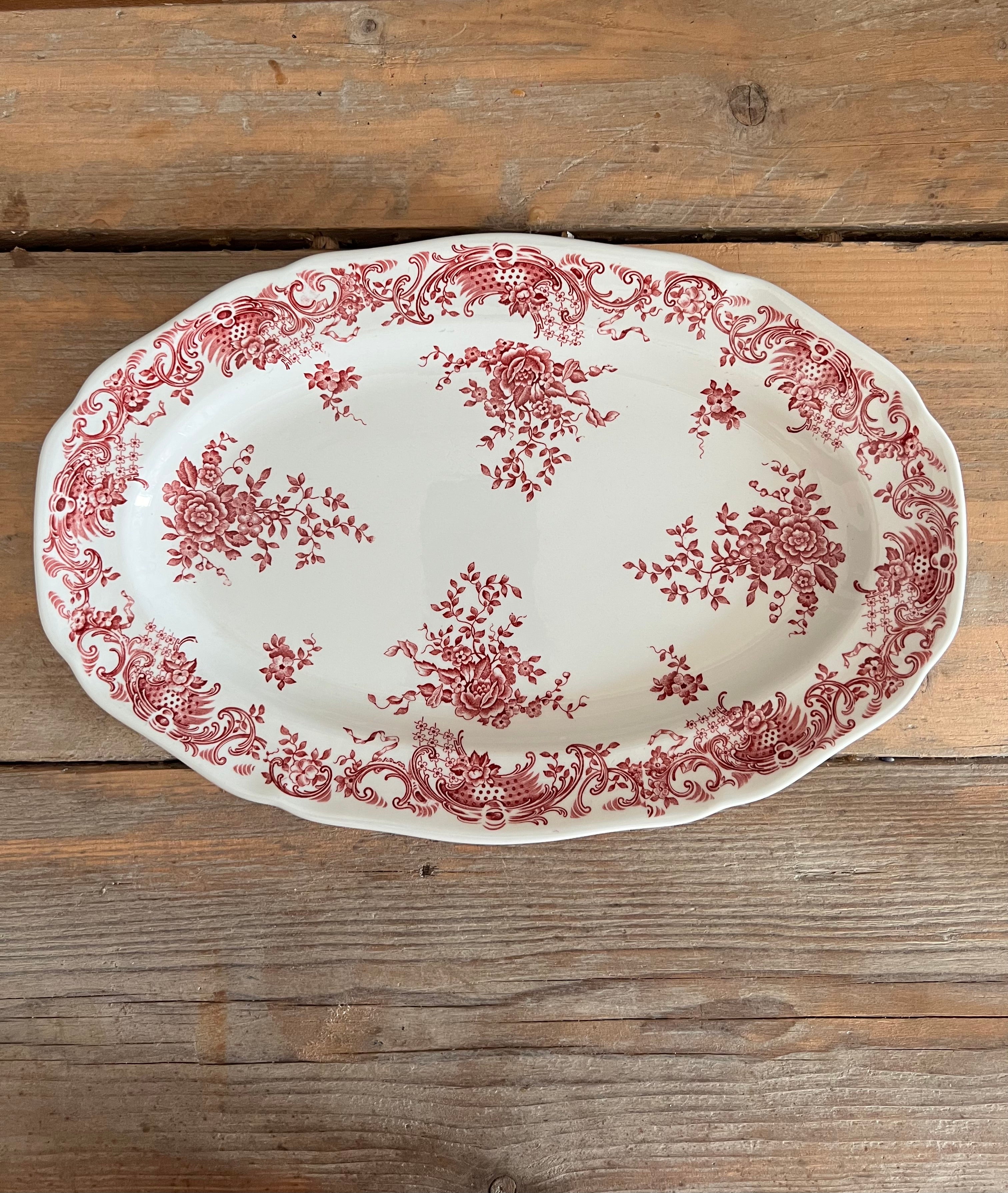 Villeroy and Boch Valeria serveerschaal rood