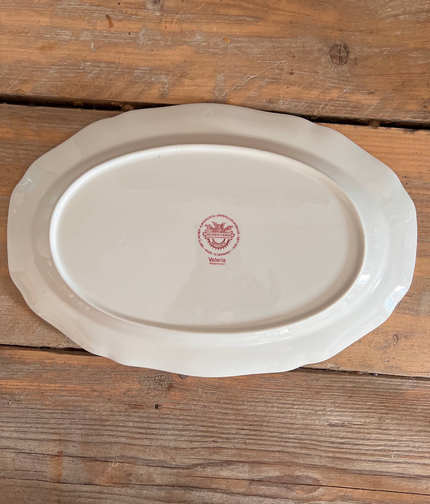 Villeroy and Boch Valeria serveerschaal rood