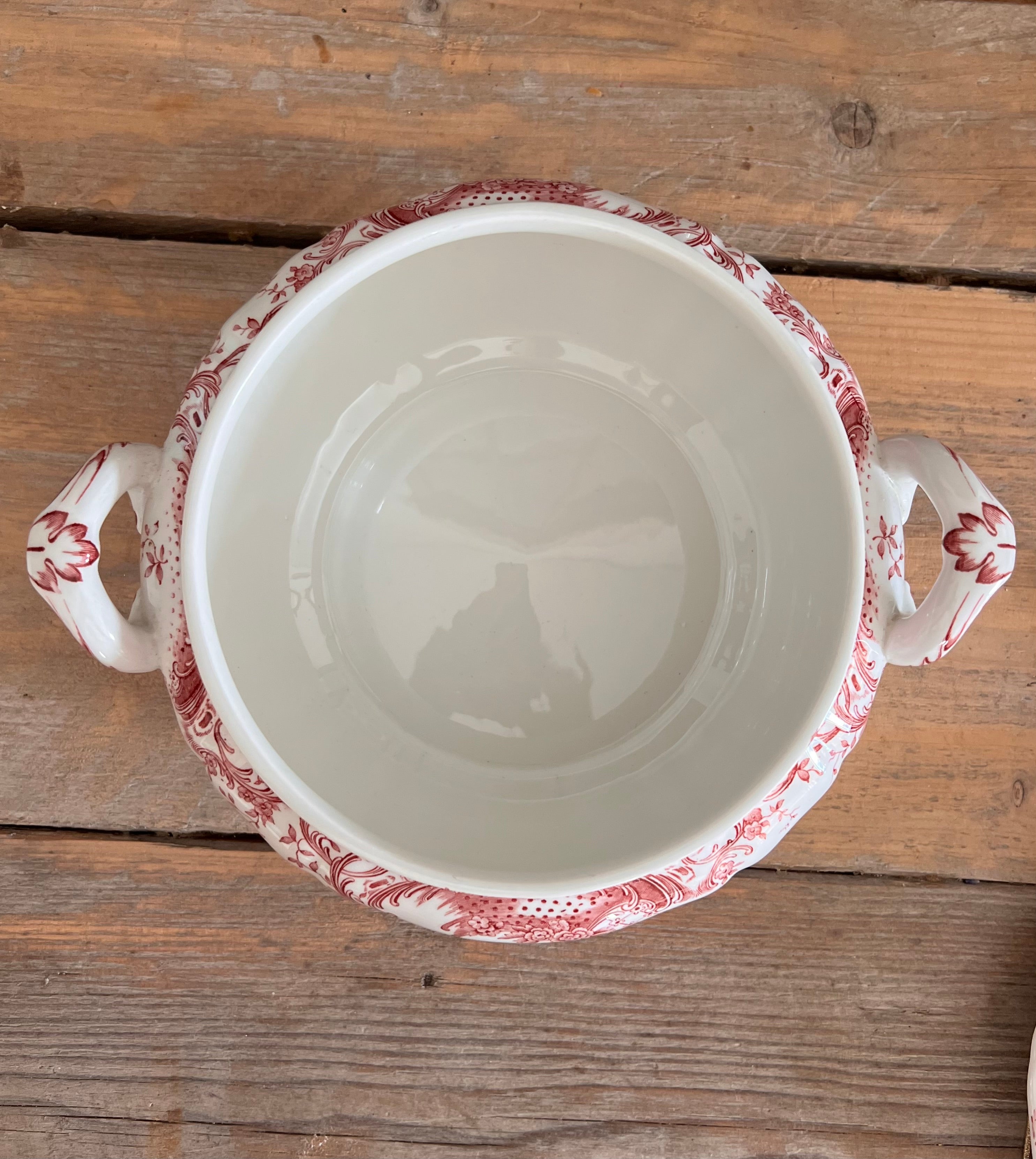 Dekschaal Villeroy and Boch Valeria rood