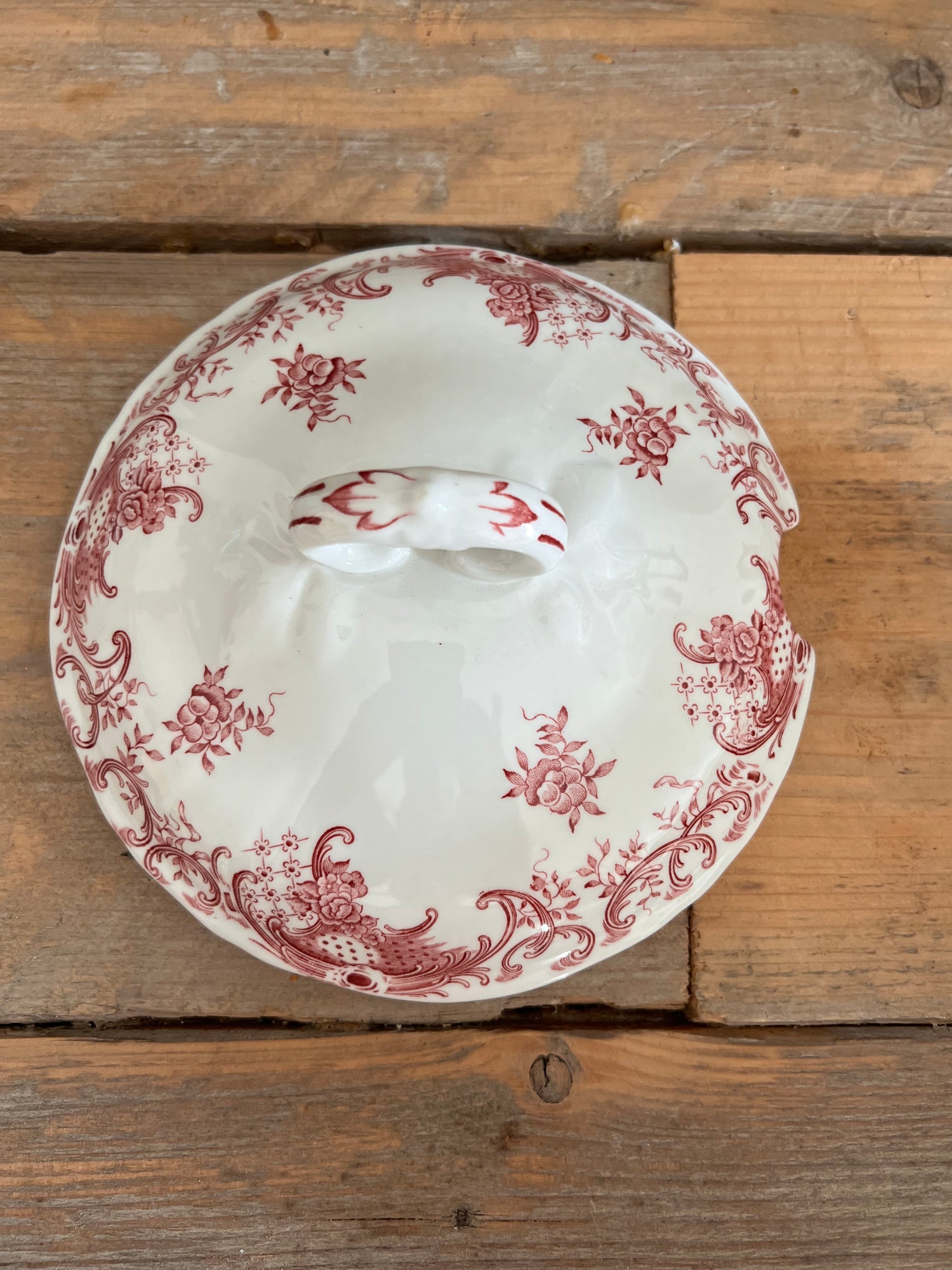 Dekschaal Villeroy and Boch Valeria rood