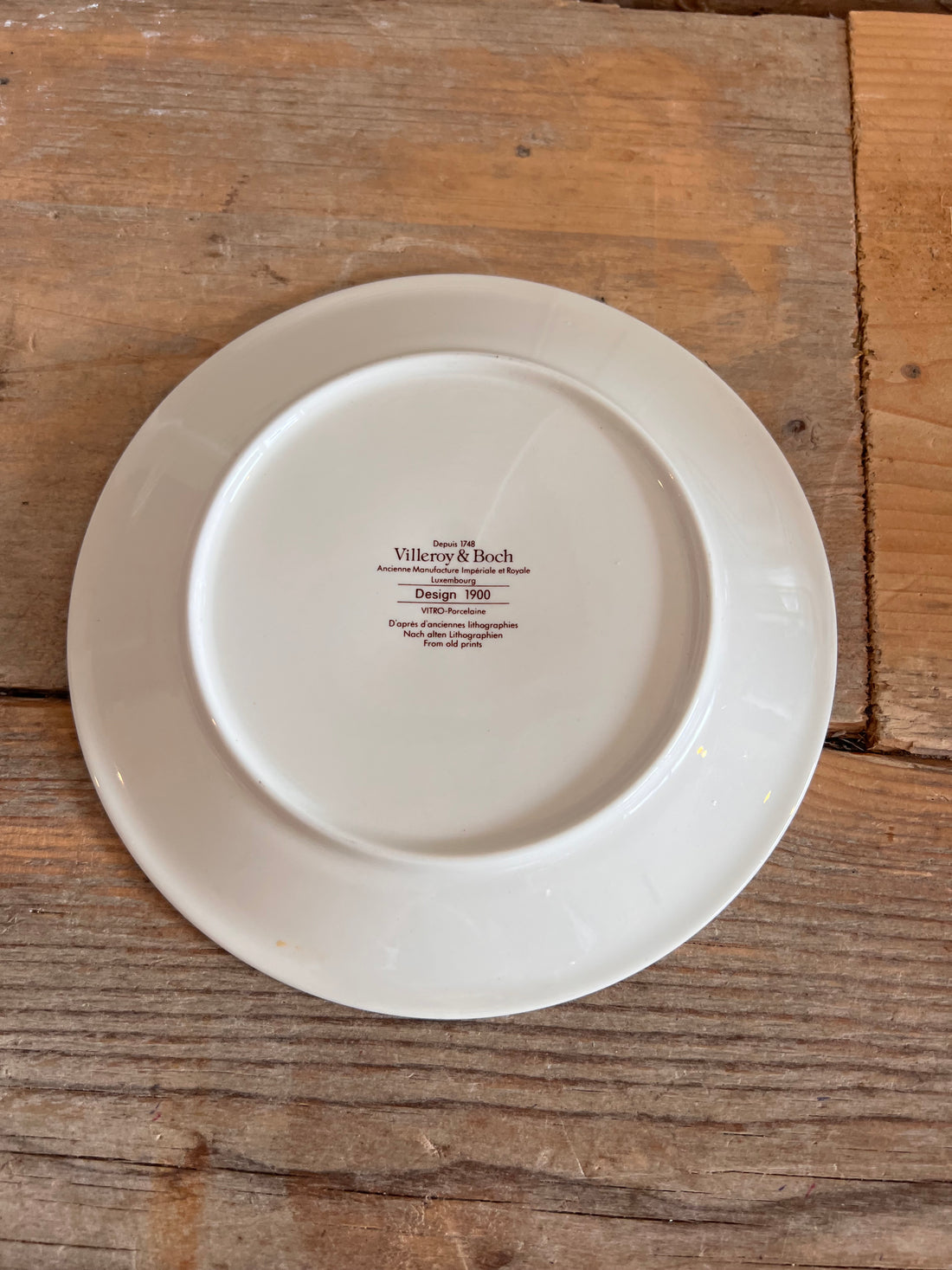 Villeroy &amp;amp; Boch dessertbordje, Design 1900 serie bordje, Gerda Wegener illustratie, art deco stijl bordje, exclusief dessertbord, Villeroy &amp;amp;Boch design bord, kunstzinnig servies, collectie dessertbord, luxe dessertbordje, vintage design bord, No. 3 Toilette d&