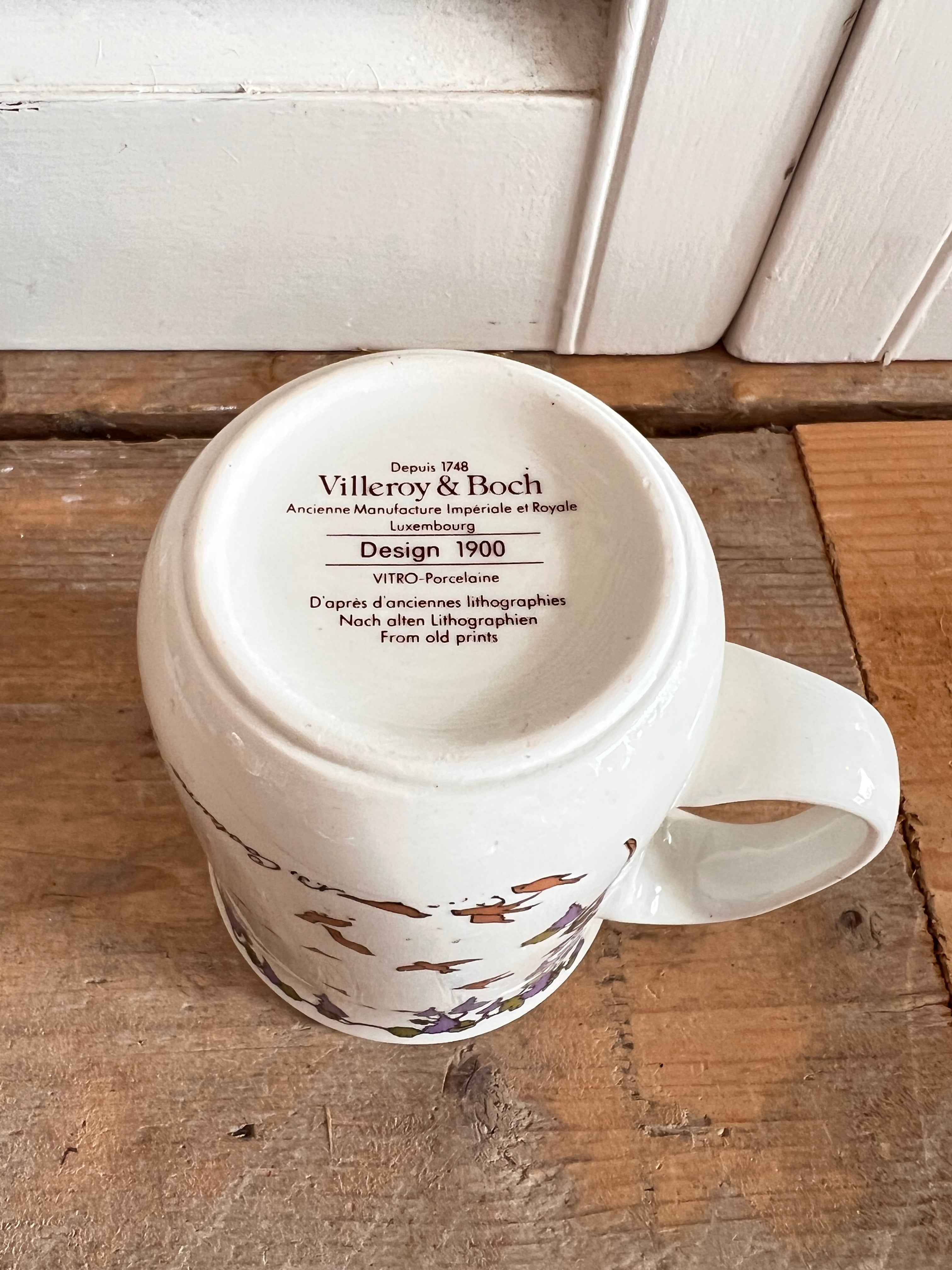 Villeroy &amp;amp; Boch mok, Design 1900 mok, George Barbier mok, Limited Edition mok, art nouveau mok, exclusieve mok Villeroy &amp;amp; Boch, design mok collectible, luxe koffiemok, mok met illustratie, Villeroy &amp;amp; Boch cadeau