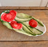 Bassano aardewerk, Bassano Italië, Italiaans aardewerk, handbeschilderd aardewerk, Italiaanse serveerschaal, tomaten schaal, kleurrijk aardwerk, Bassano keramiek