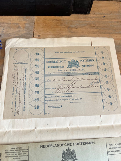 Antiek schoolschrift uit 1920