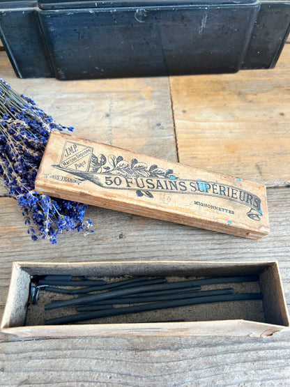 &quot;50 Fusains Superieurs&quot; vintage verpakking