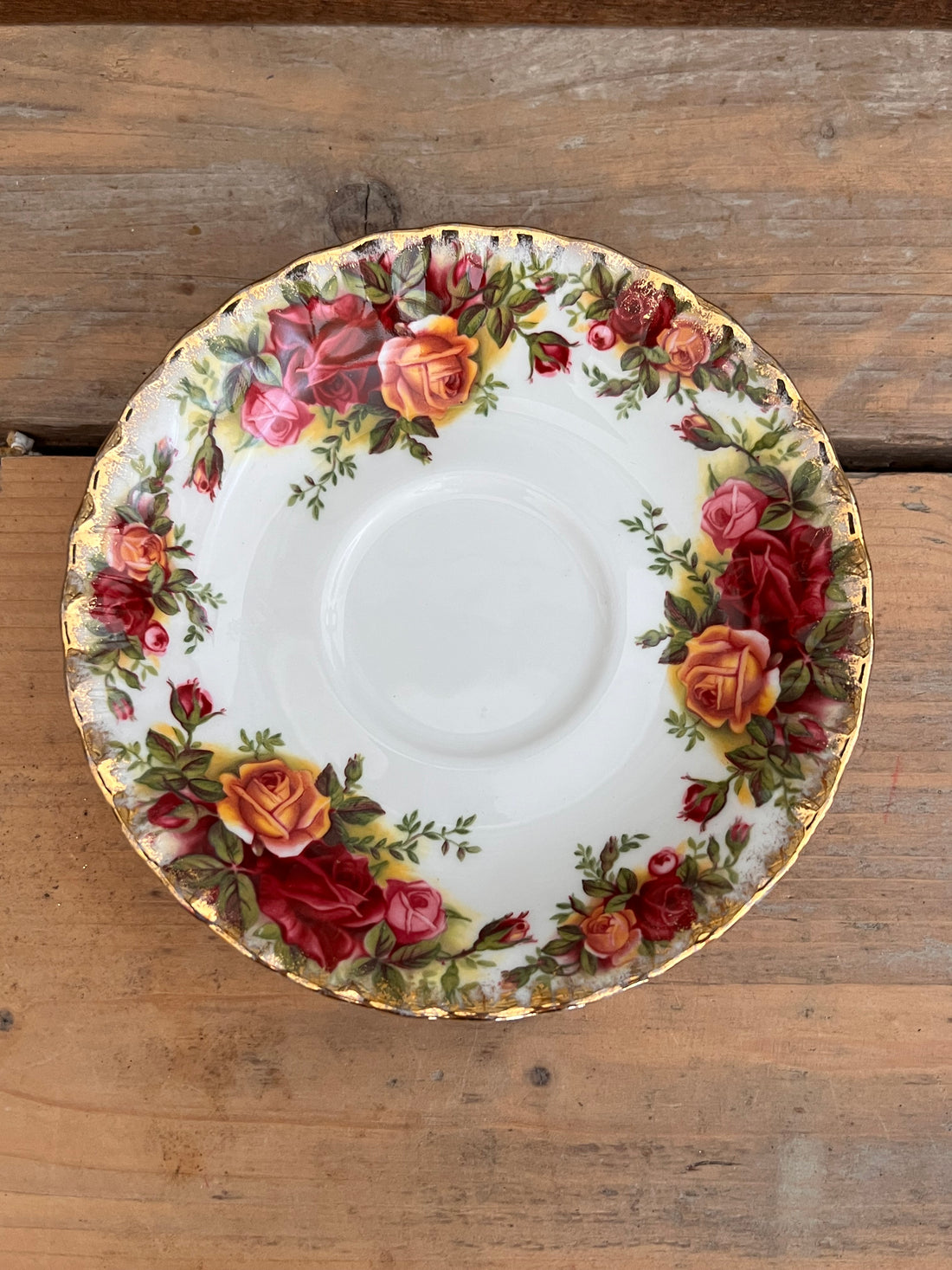 Tasse und Untertasse Old Country Roses