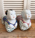 Chinese opiumsteun, opium pillow, Jingdezhenporselein, Chinees porselein, Oosterse woondecoratie, vintage interieur, verzamelobject, Chinese woonaccessoires, uniek vintage object