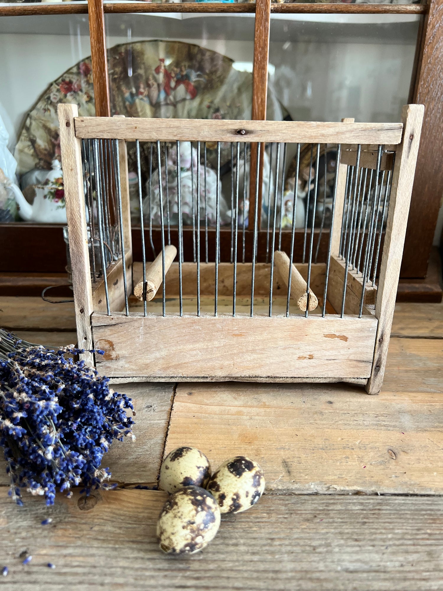 Brocante vogelkooitje