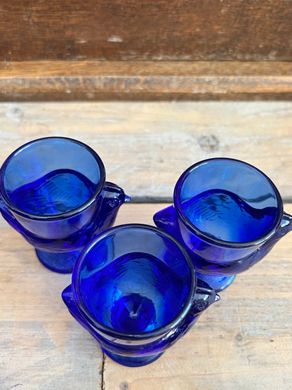 Luminarc. eierdop blauw