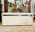 Brabantia broodtrommel beige lelietjes van dalen