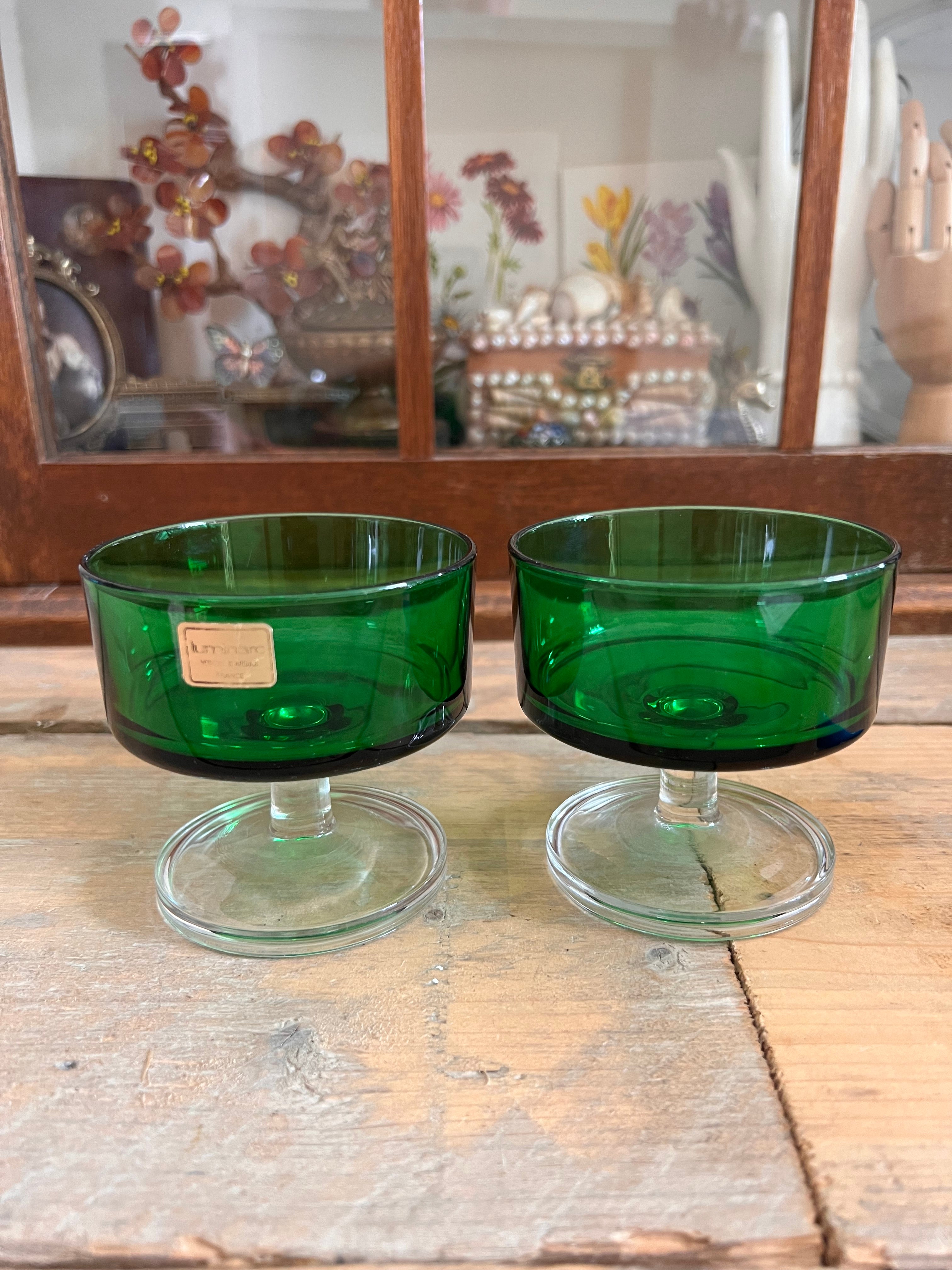 Luminarc dessertglas groen