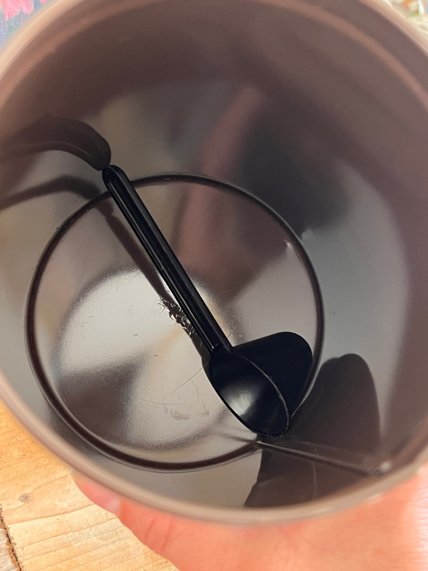 Jaren 70 Brabantia voorraad blik voor koffie