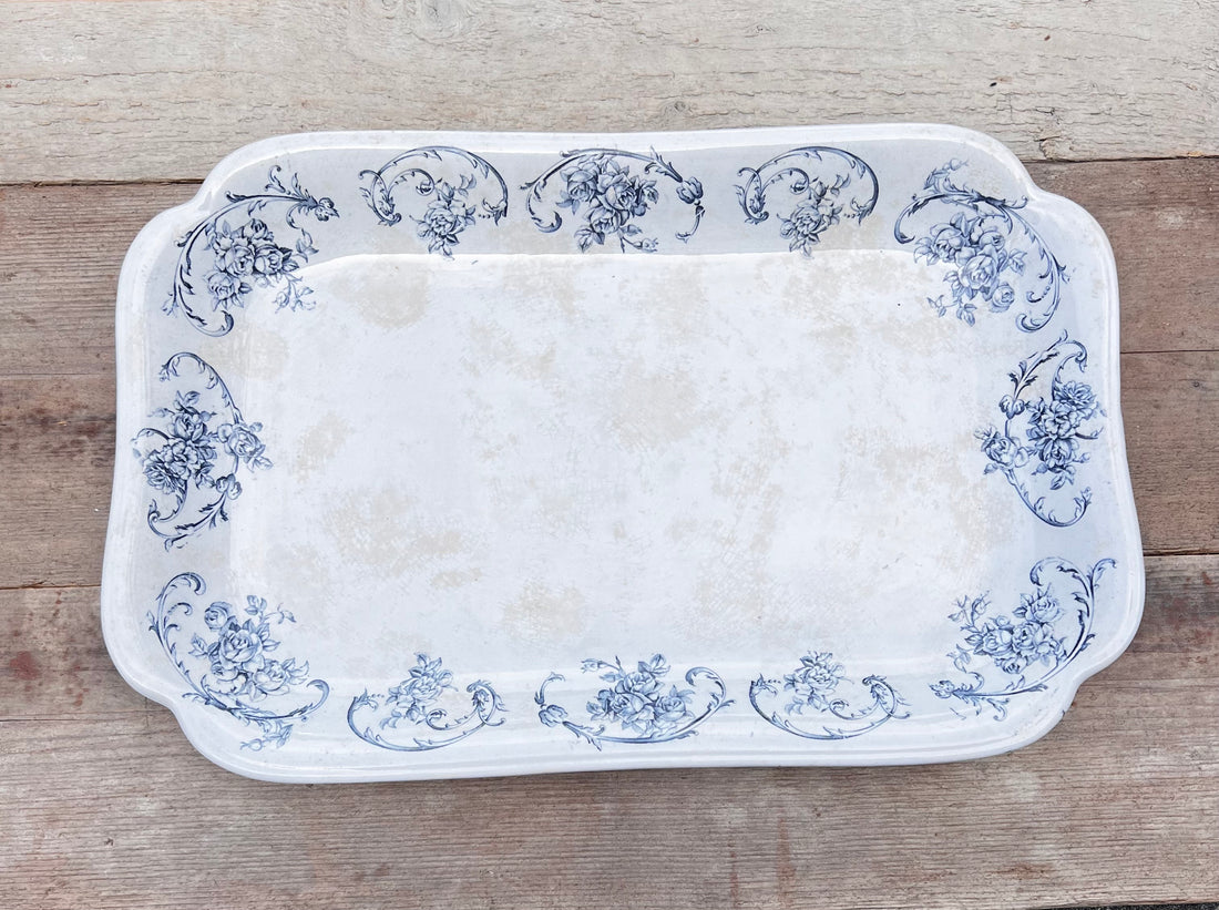 Petrus Regout Ortus, Maastrichts aardewerk, antiek servies, blauwwit servies,petrus regout ortus