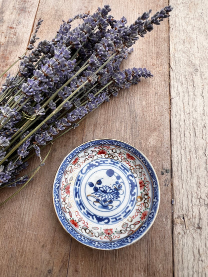 Chinees schoteltje van rice lace porselein - Wanyu