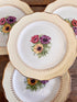 Set van 4 Franse borden "Coopélia"