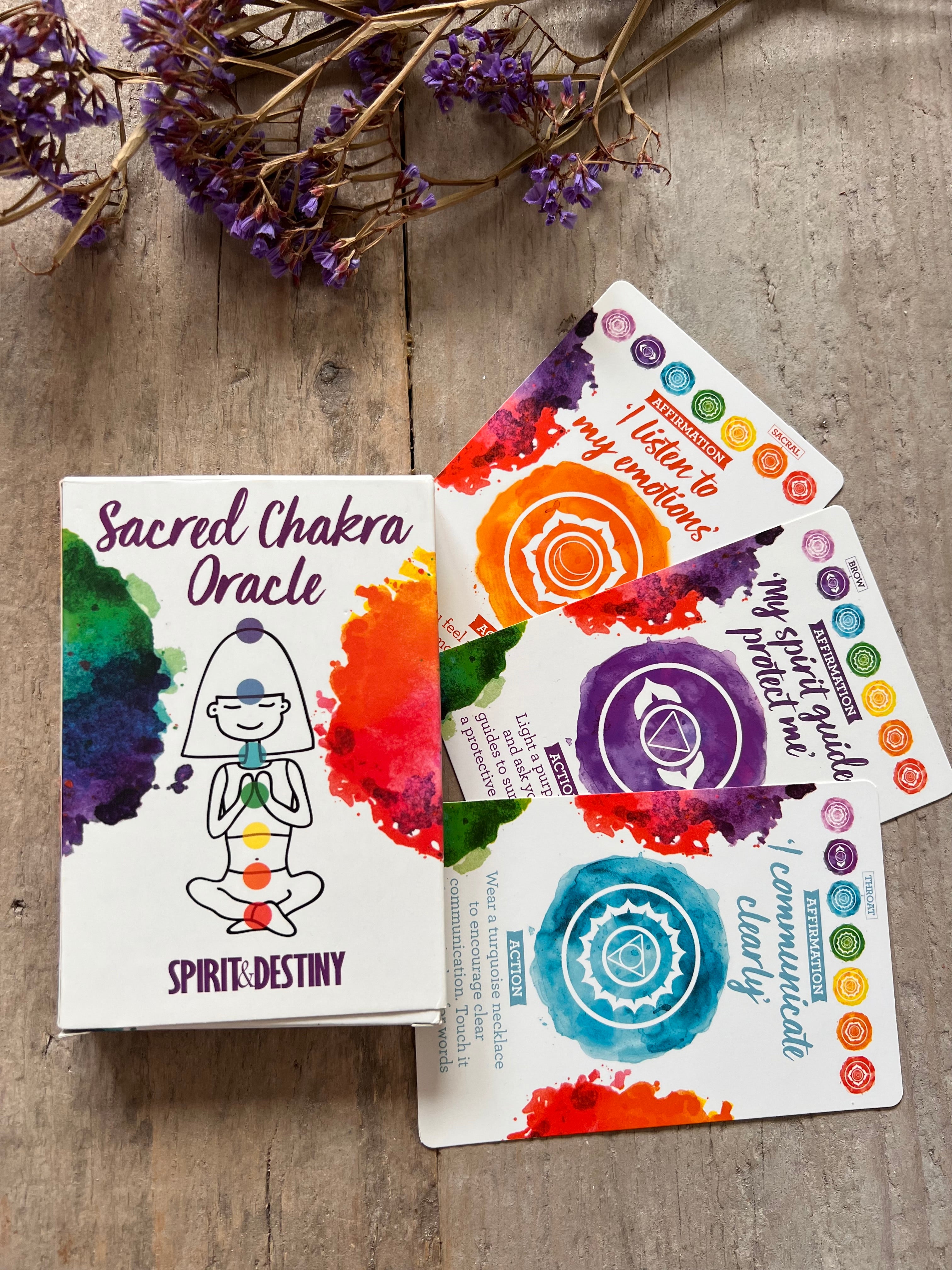 Sacred Chakra Oracle Spirit Destiny