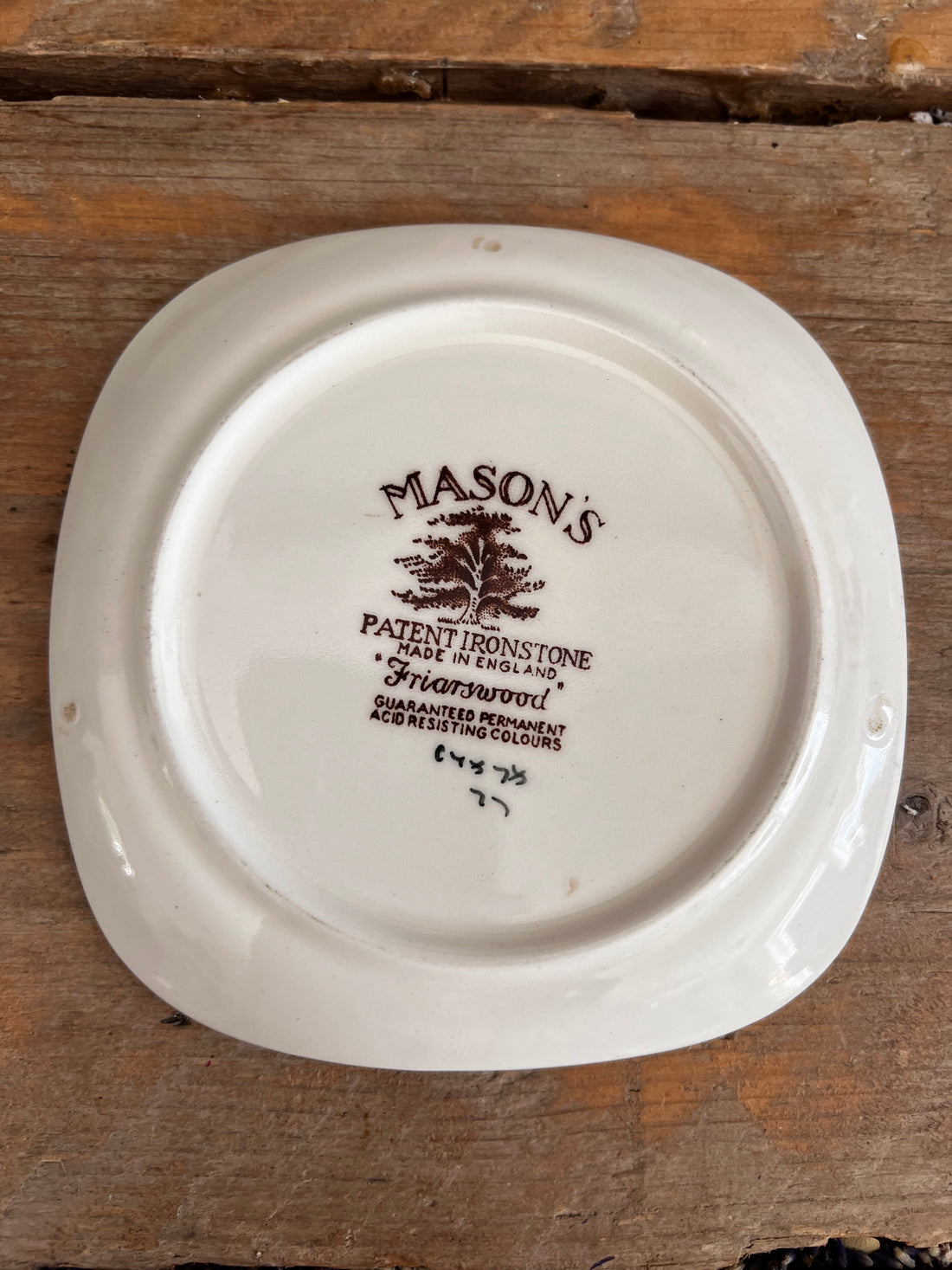 Dessertbordje Friarswood van Mason&