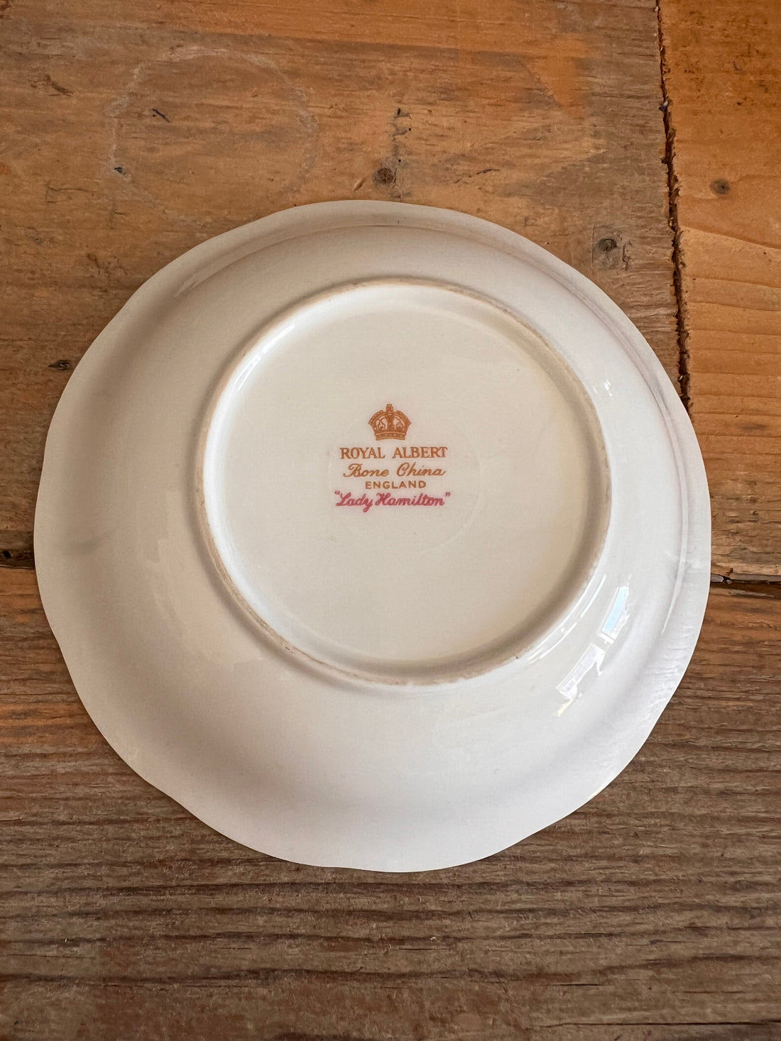 Dessertschaaltje Lady Hamilton – Royal Albert porselein