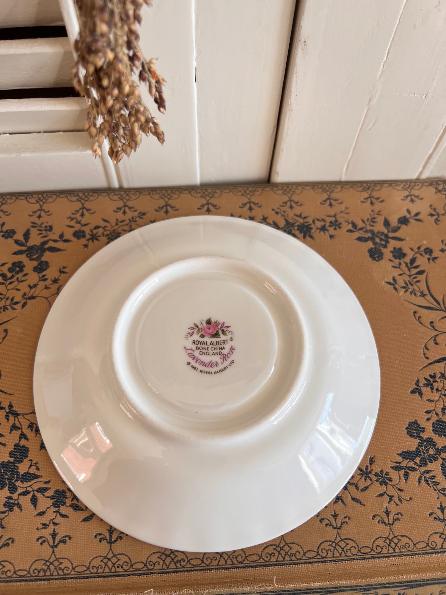 Royal Albert Lavender Rose heren kop en schotel