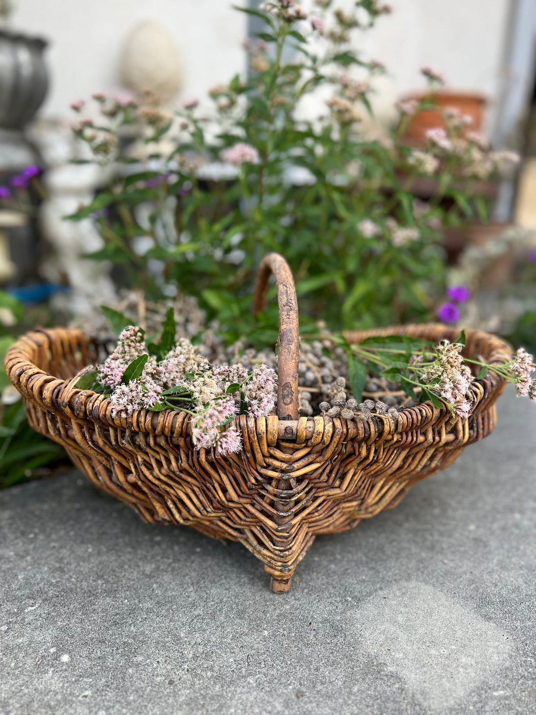 Frans plukmandje brocante vintage